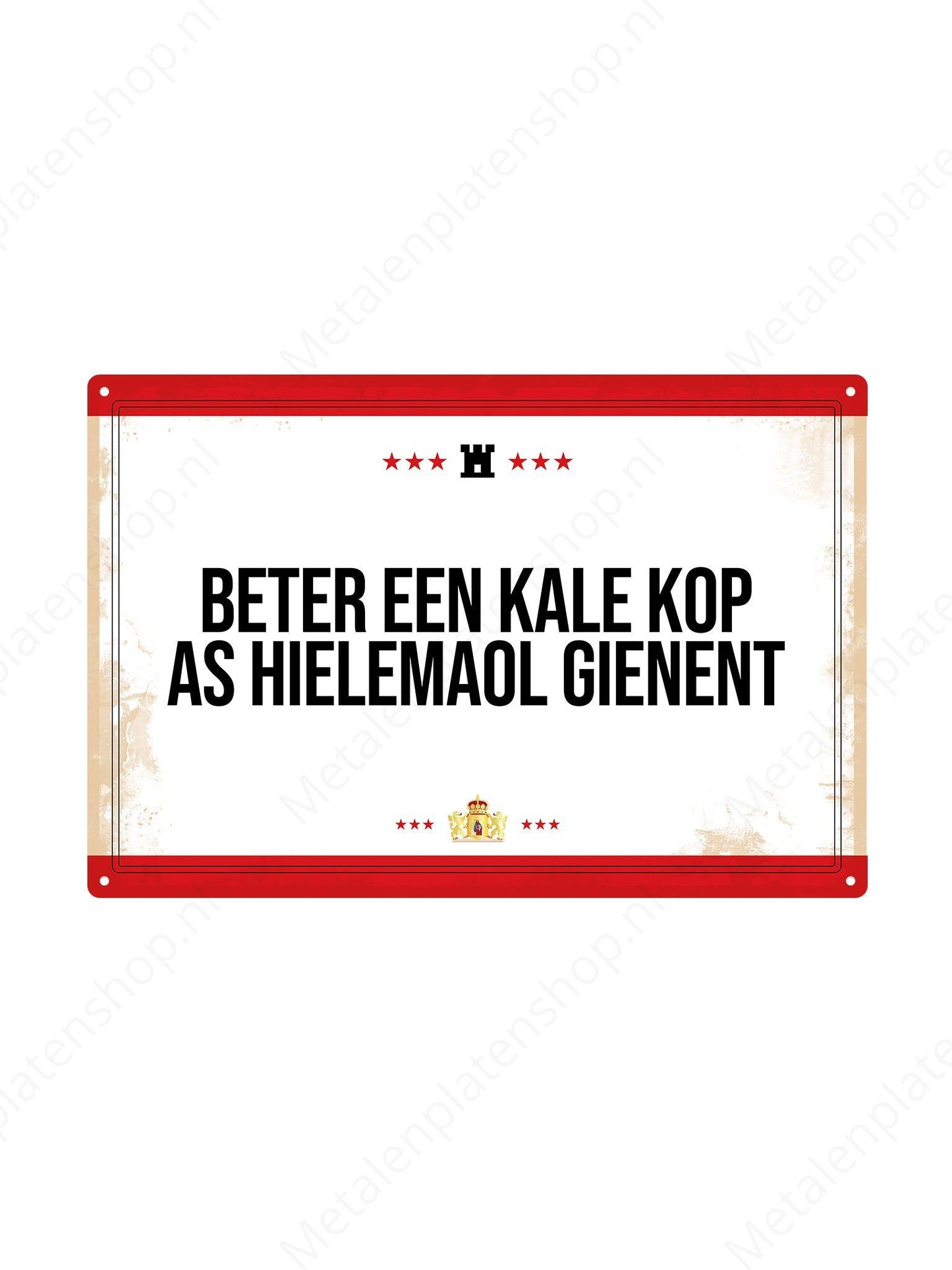 Metal Wall Sign - FC Utrecht - Haller 91 Shirt