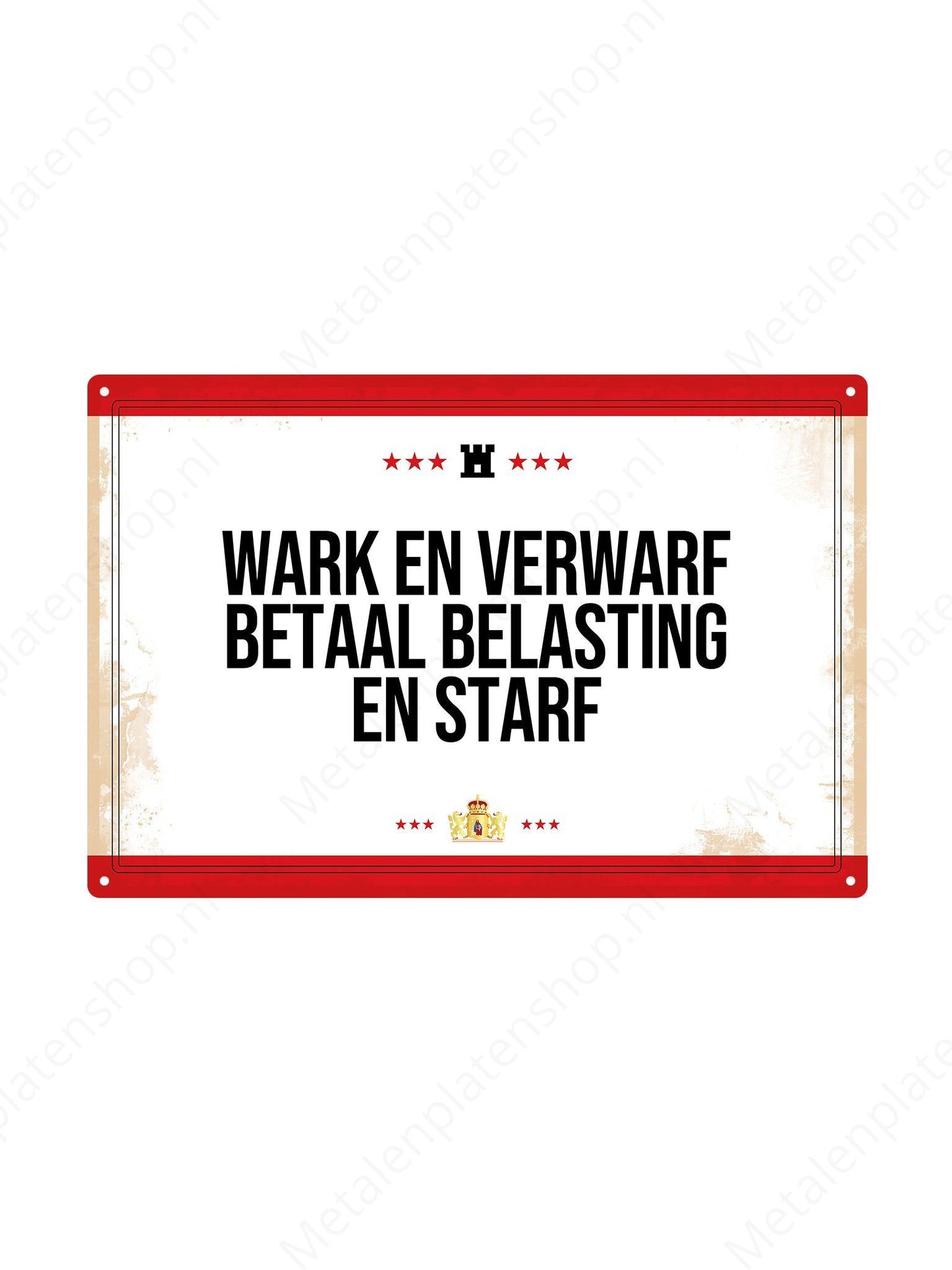 Metal Wall Sign - FC Utrecht - Haller 91 Shirt