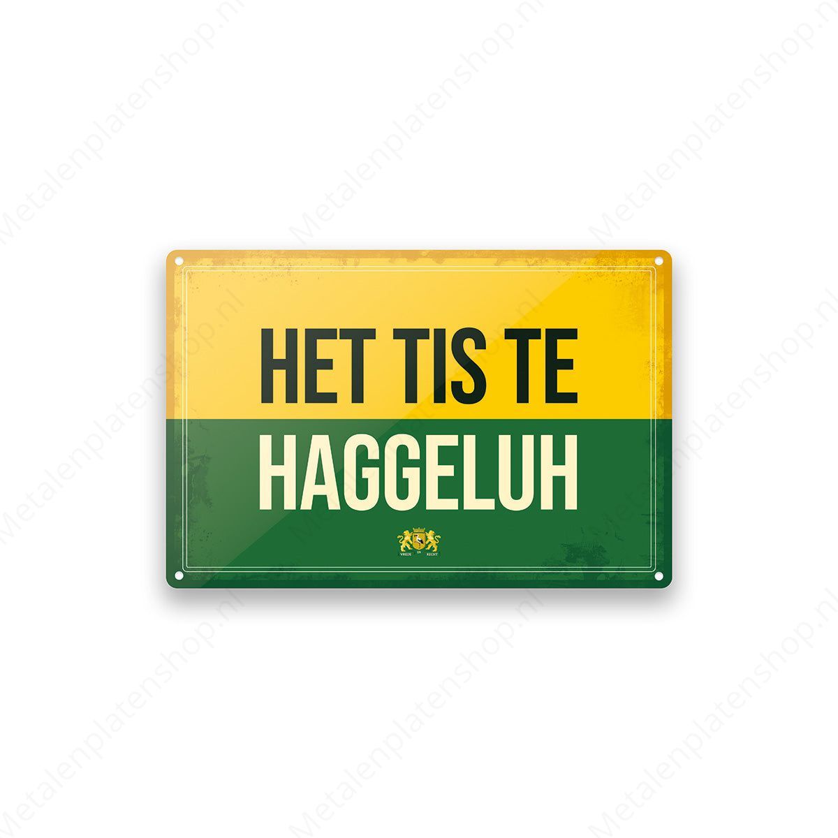 Metal Wall Sign - FC Utrecht - Haller 91 Shirt