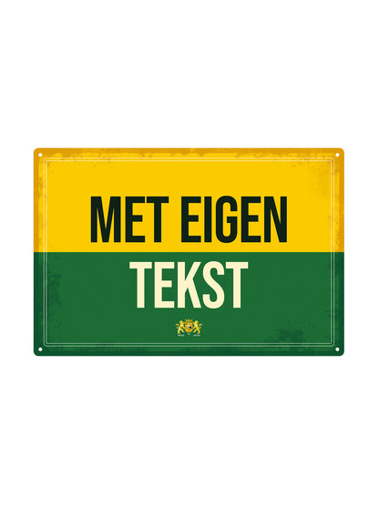 Haags Bord met eigen tekst - Den Haag