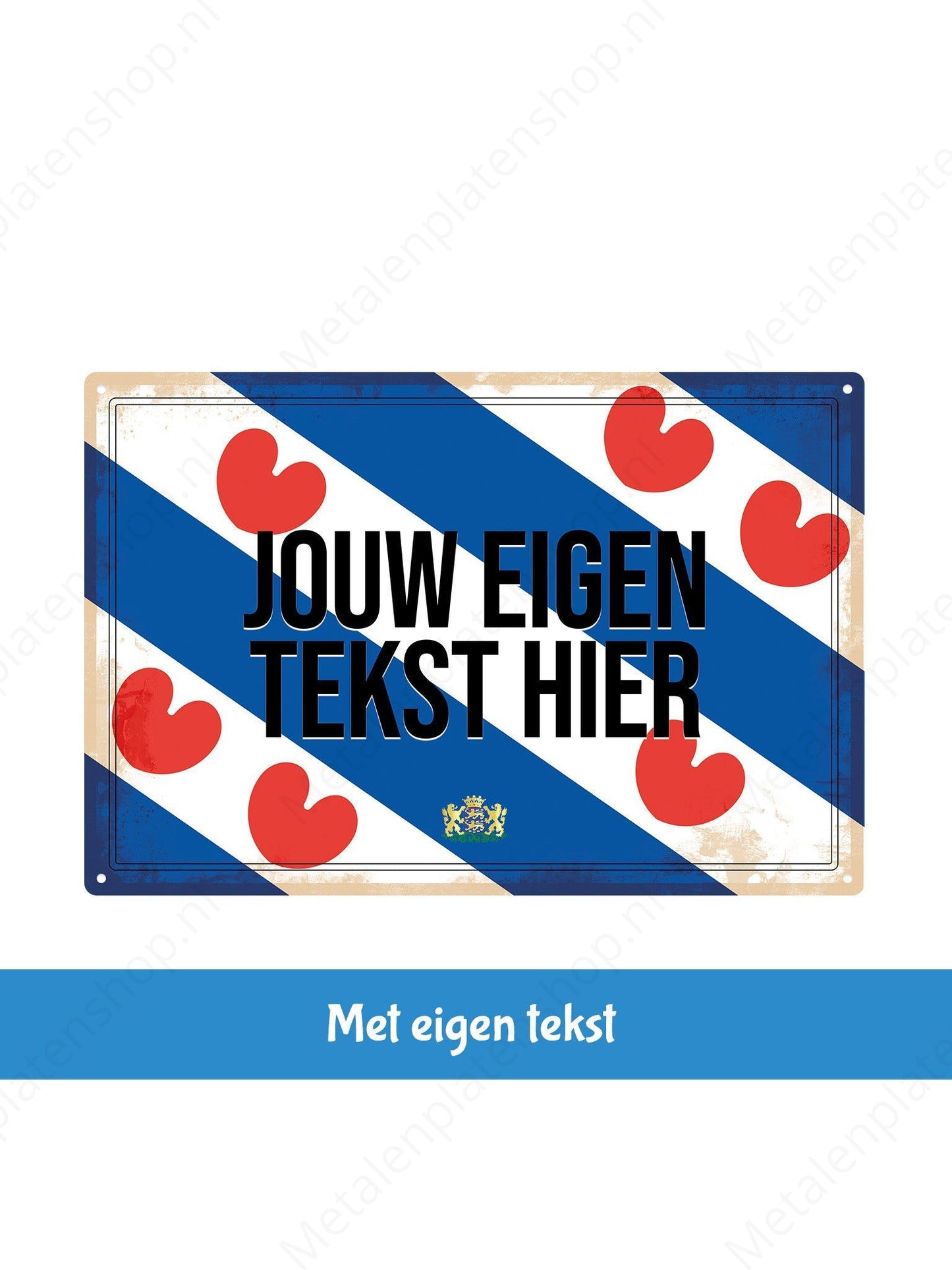 Metal Wall Sign - FC Utrecht - Haller 91 Shirt
