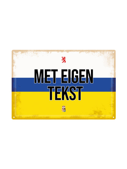 Limburgs Bord met eigen tekst