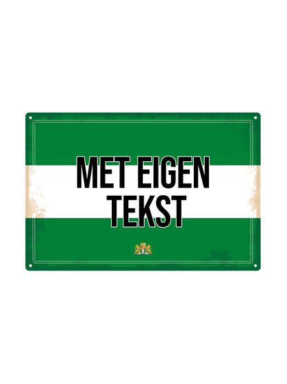 Rotterdams Bord met eigen tekst