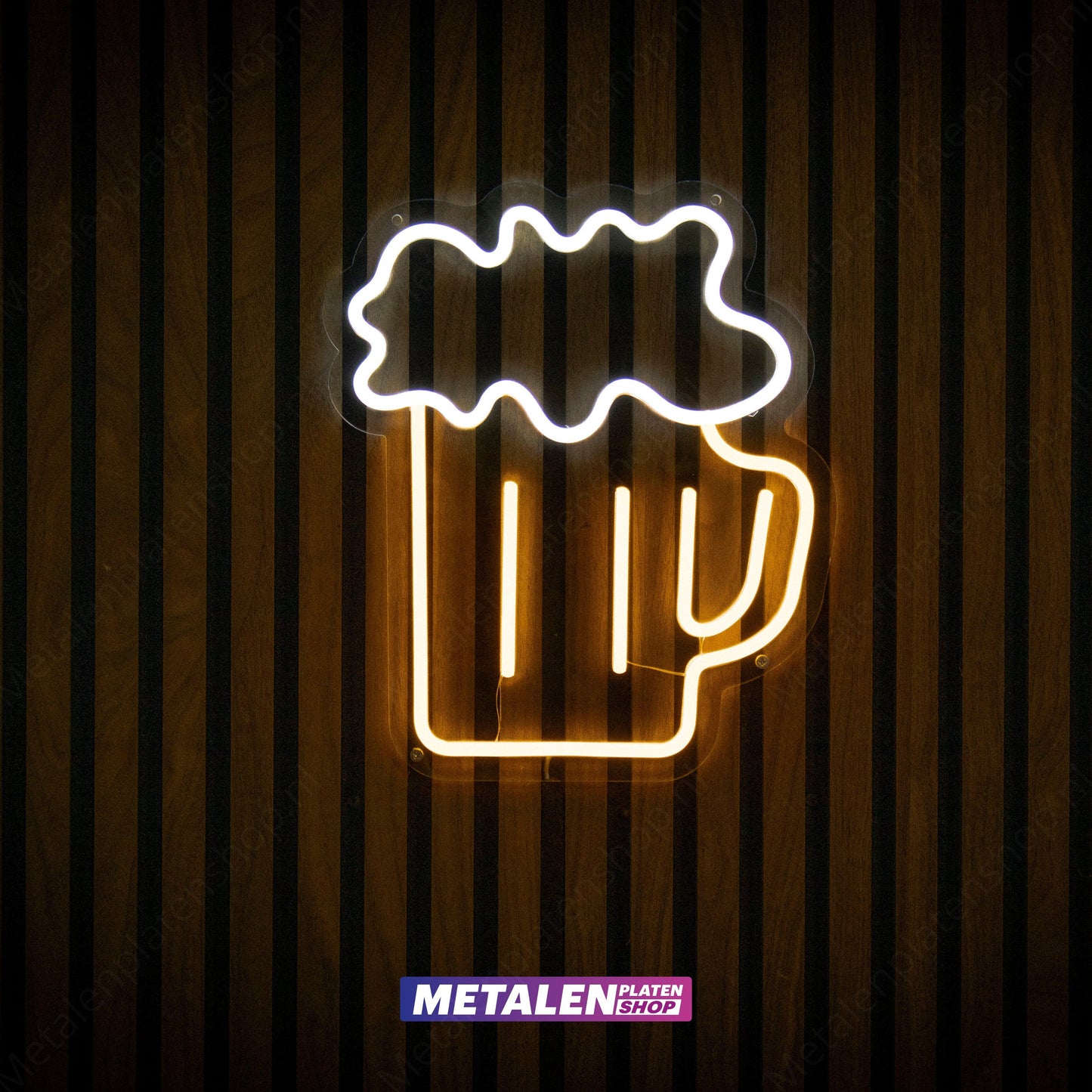 Beer mug - Neon sign - LED
