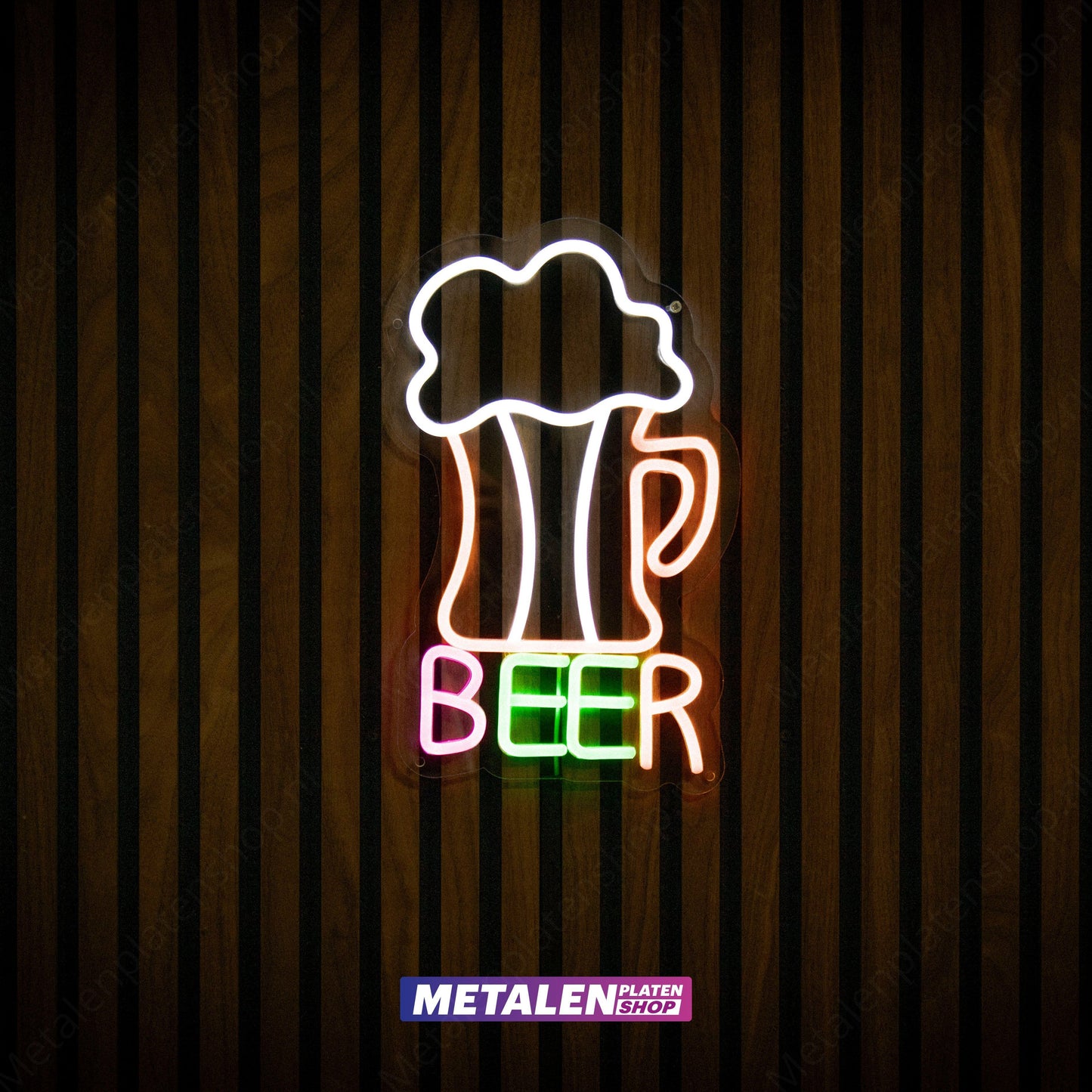 BEER - Neon Sign - LED