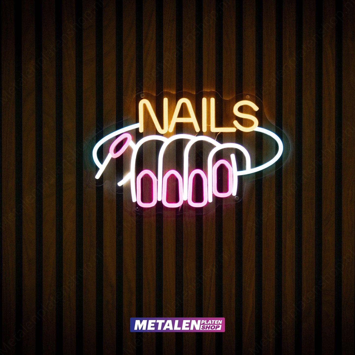Nails - Neon Sign - LED