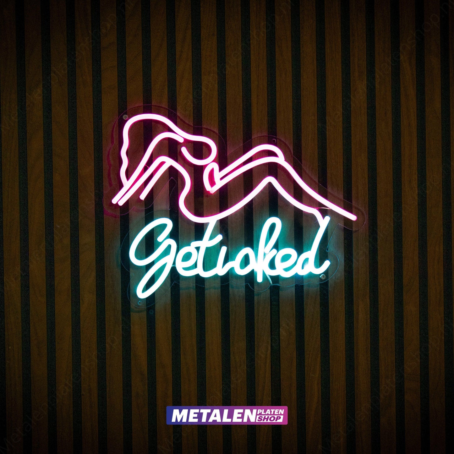 Get Naked - Neon Sign - LED