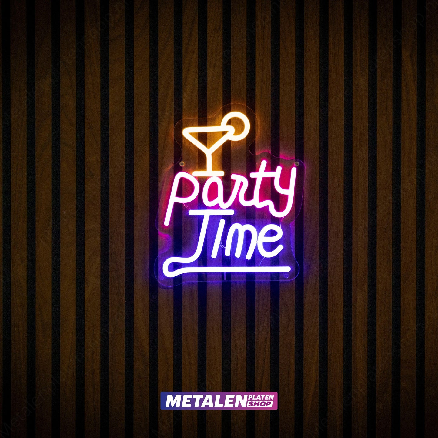 Party Time - Neon Sign - LED