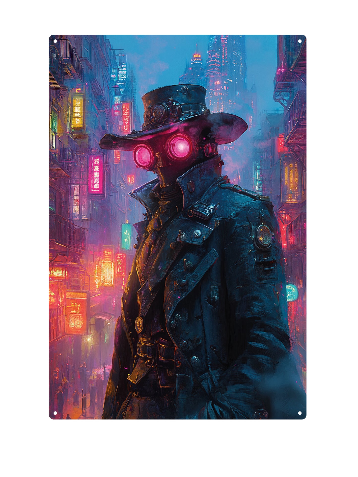 Cyberpunk figuur