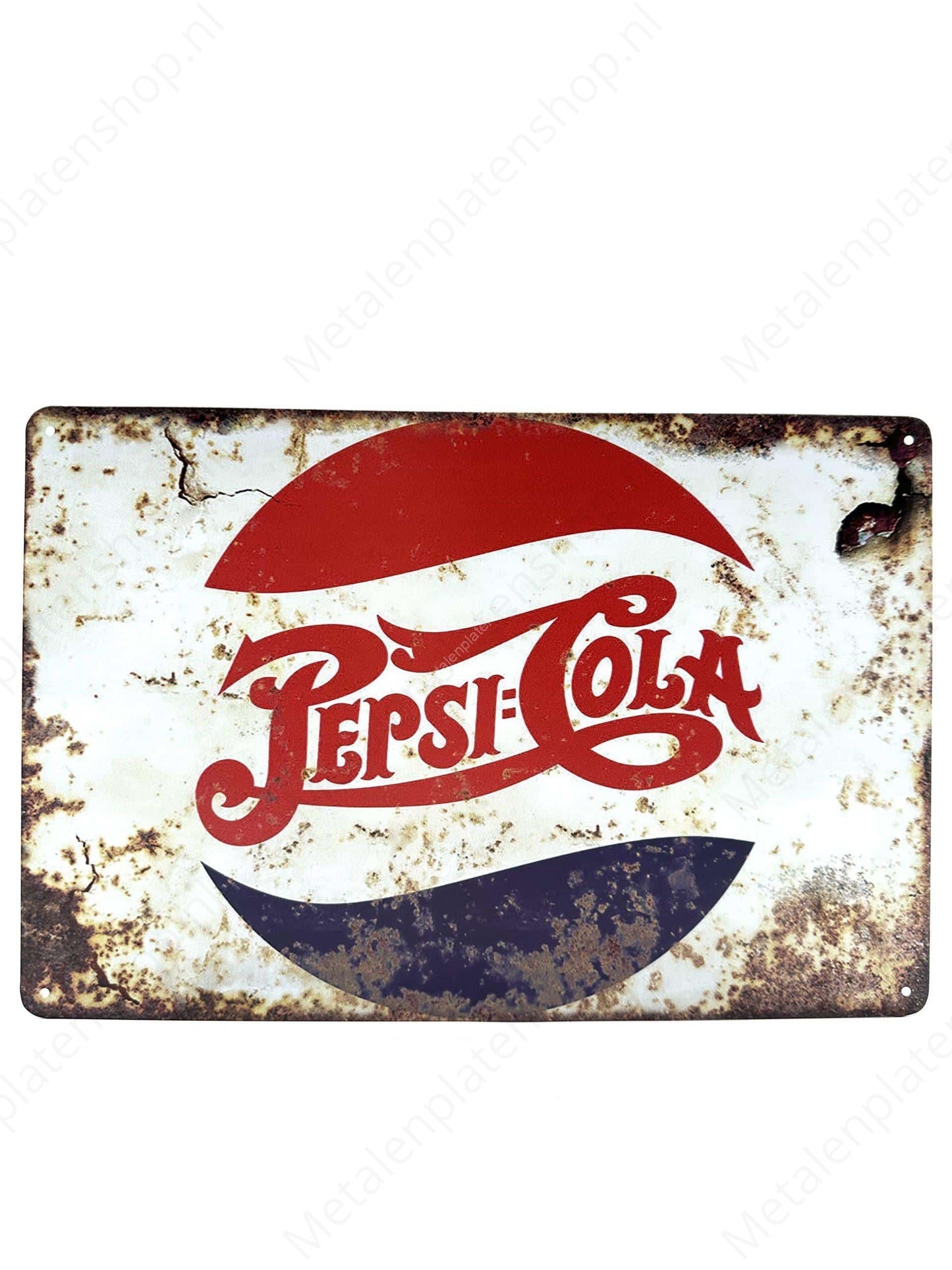 Pepsi-Cola - Metal Wall Sign