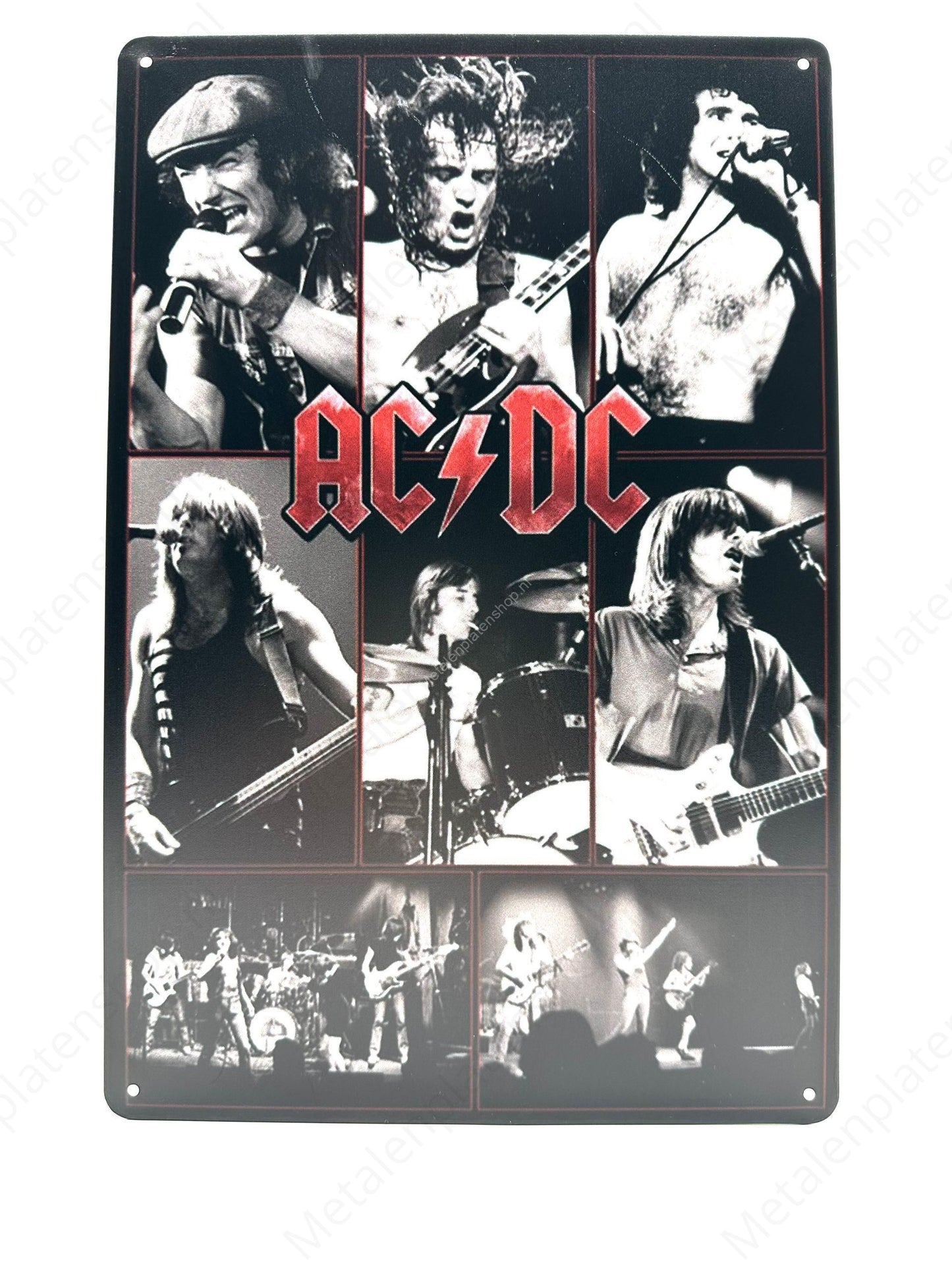 AC-DC - Metal Wall Sign