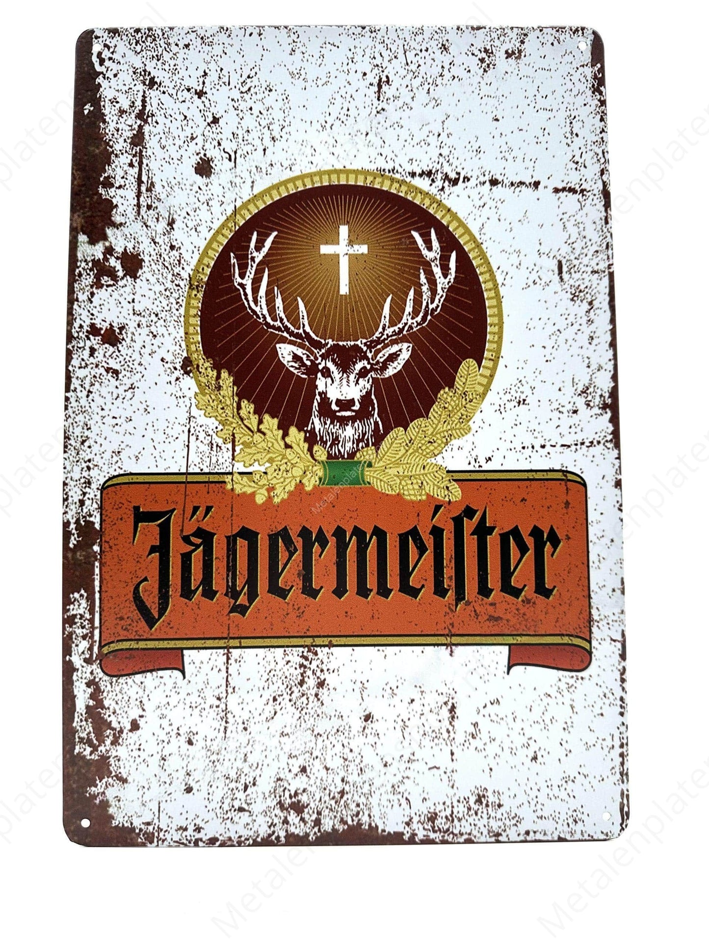 Jägermeister - Metalen Wandbord