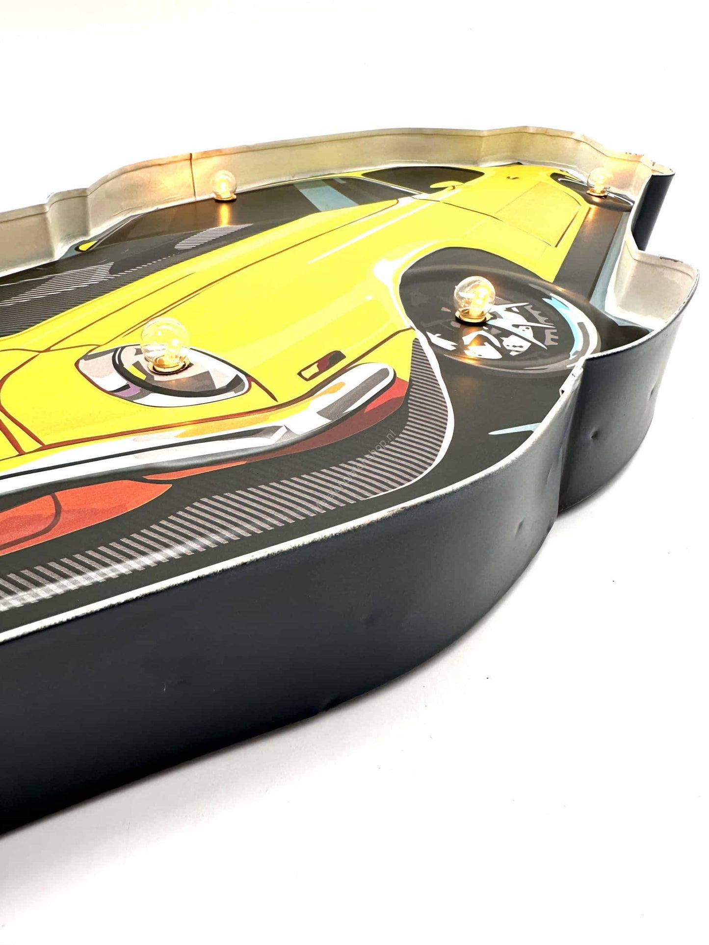 Metalen Lichtbord - Auto - LED verlichting