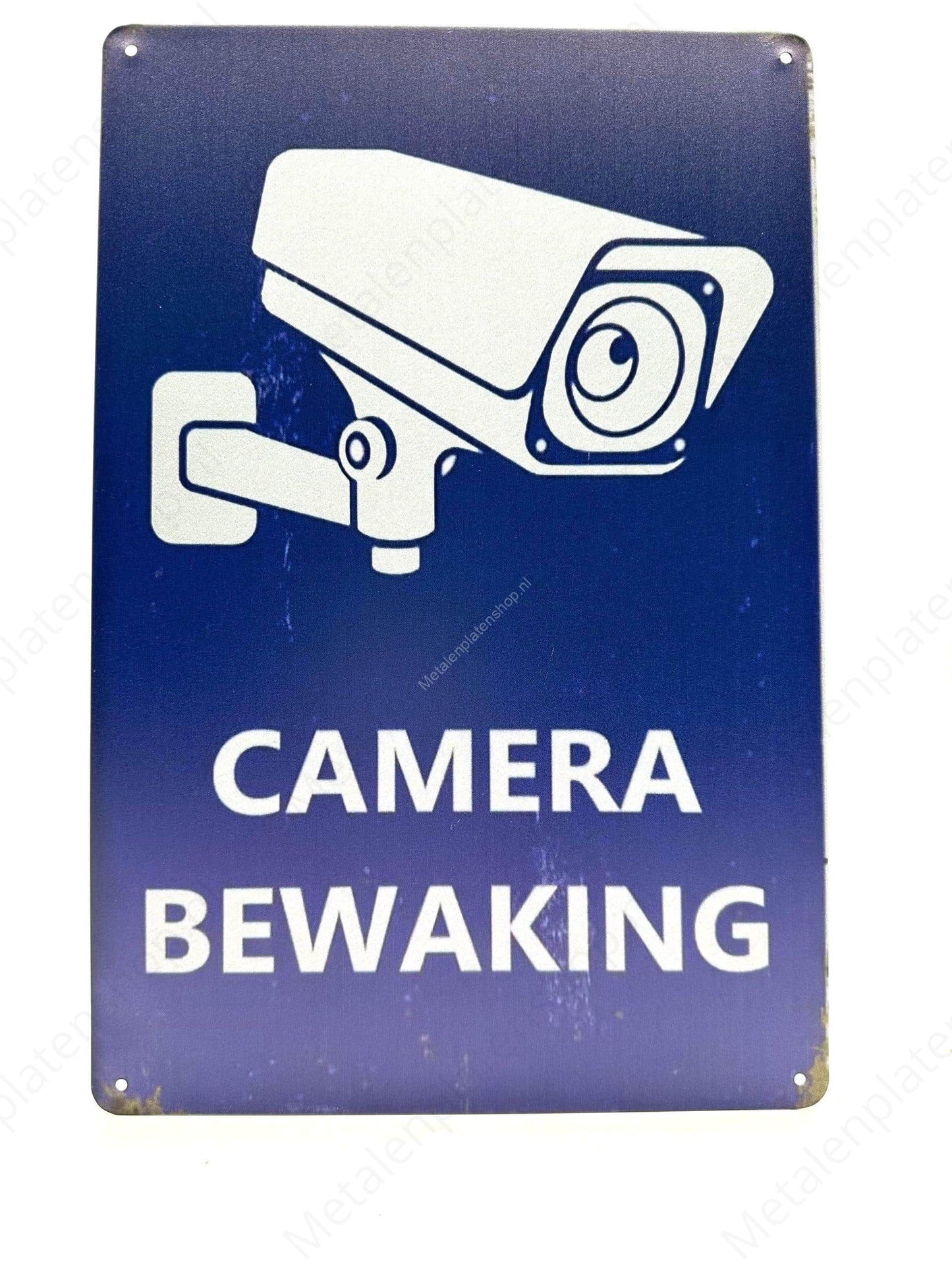 Camera Surveillance - Metal Wall Sign