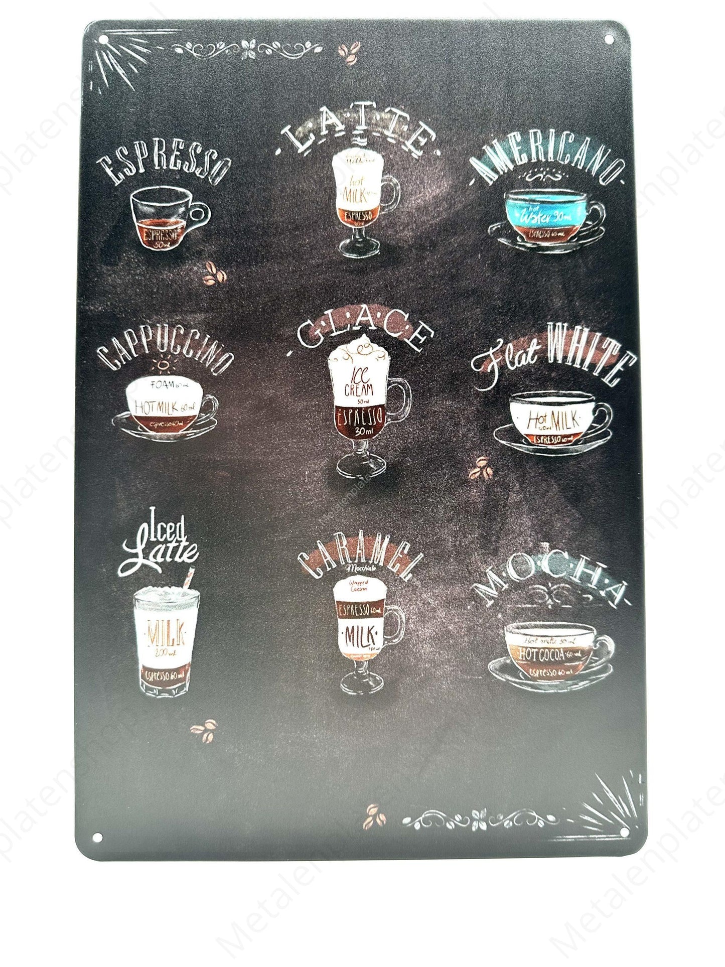 Coffee - Metal Wall Sign