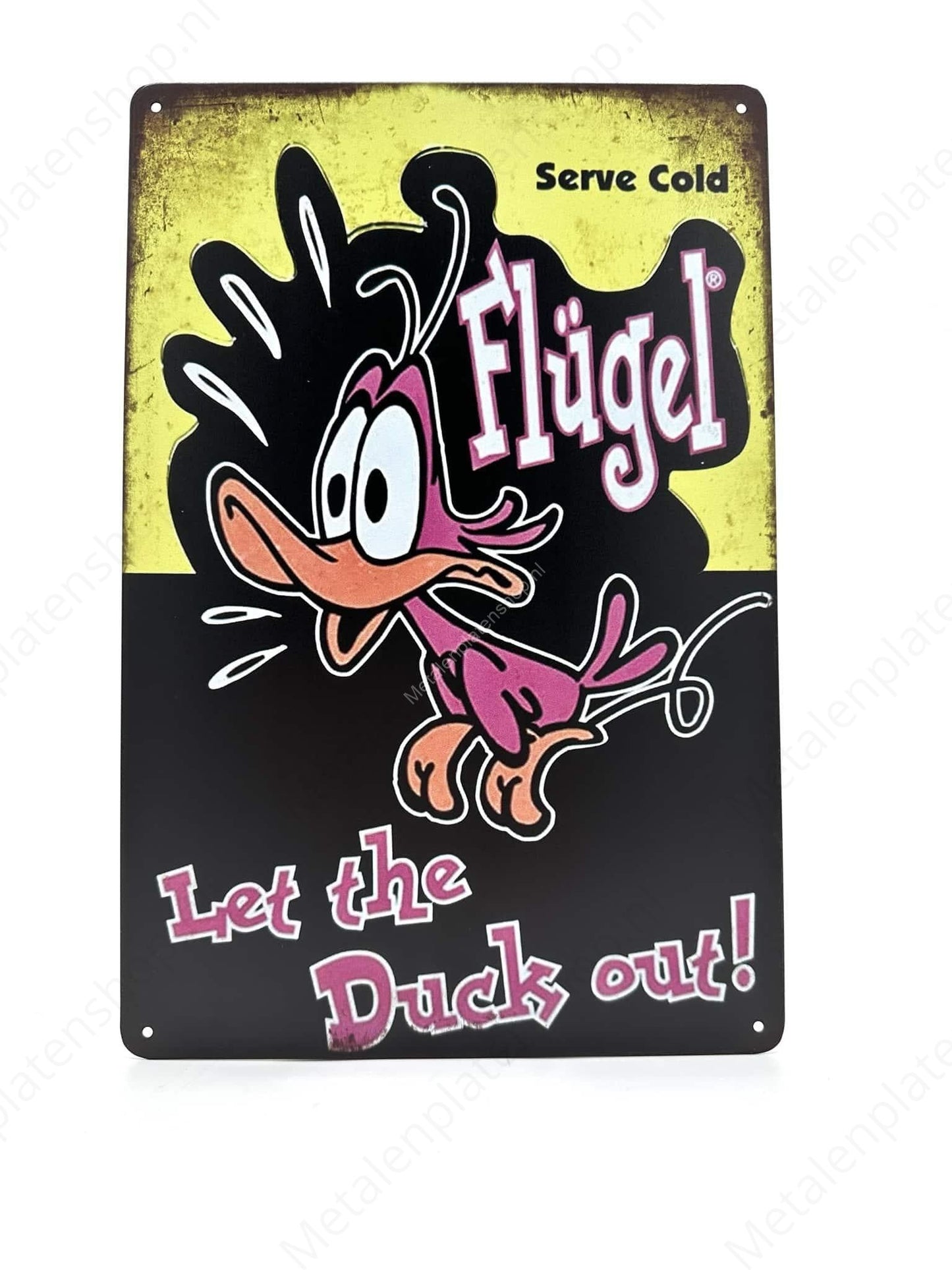 Flugel - Metal Wall Sign