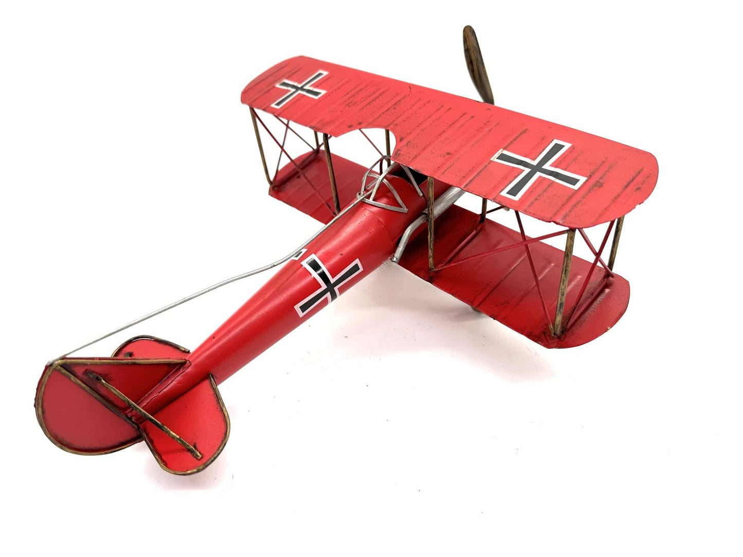 Airplane - Metal Vehicle Decoration - 31cm