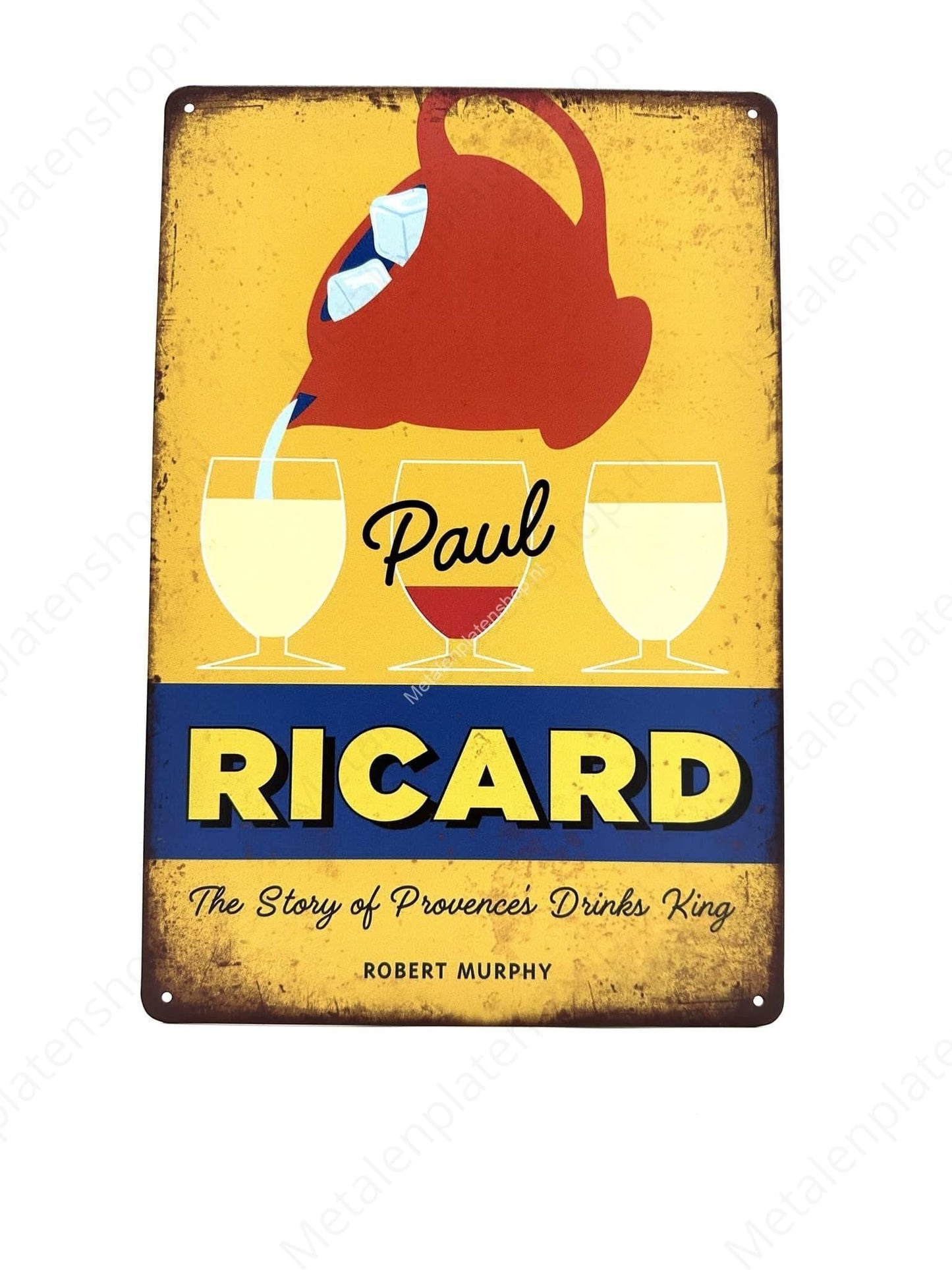 Paul Ricard - Drink - Metal Wall Sign