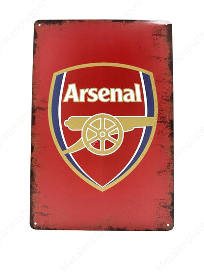 Arsenal - Football - Metal Wall Sign
