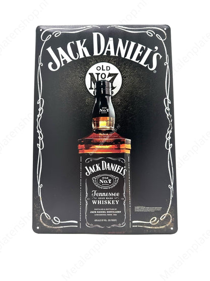 Jack Daniels - Old Nr 7 - Drank - Metalen Wandbord