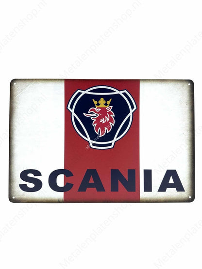 Scania - Truck #1 - Metal Wall Sign