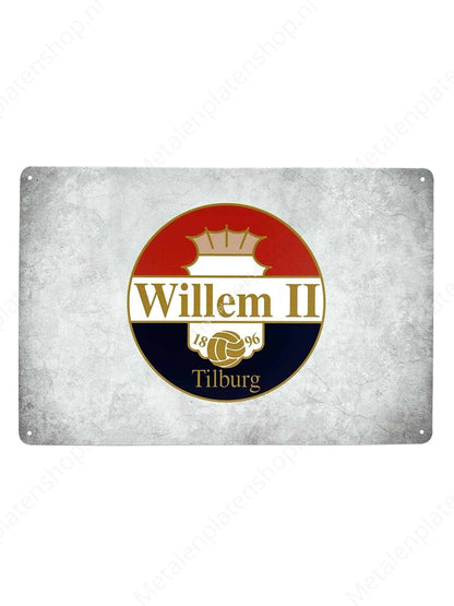 Willem II - Football - Metal Wall Sign
