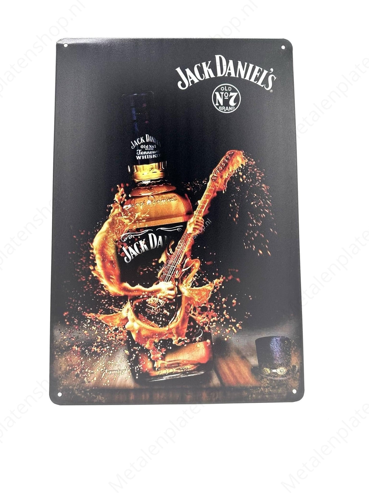 Jack Daniels – Nr. 7 – Flasche – Metallwandschild