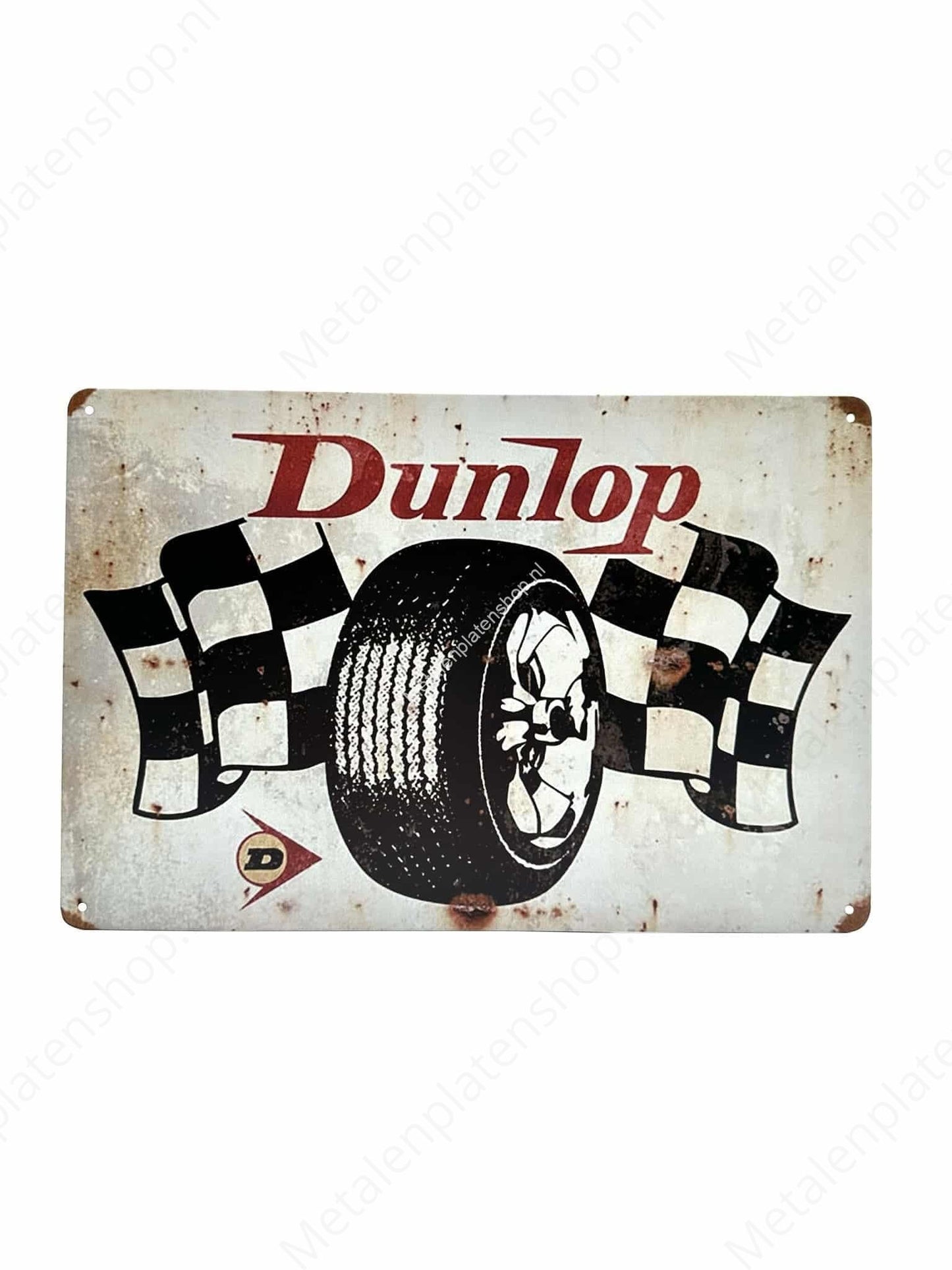 Dunlop - Finish - Metal Wall Sign