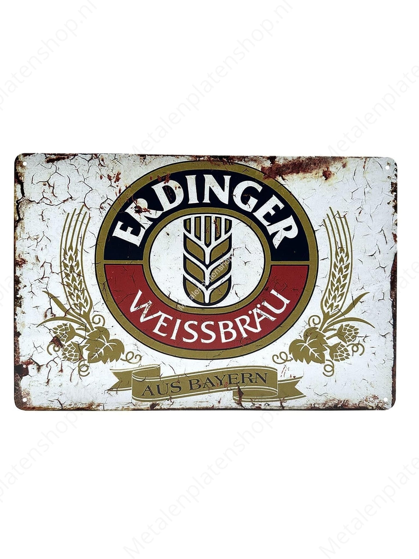 Erdinger Weissbräu - Metal Wall Sign