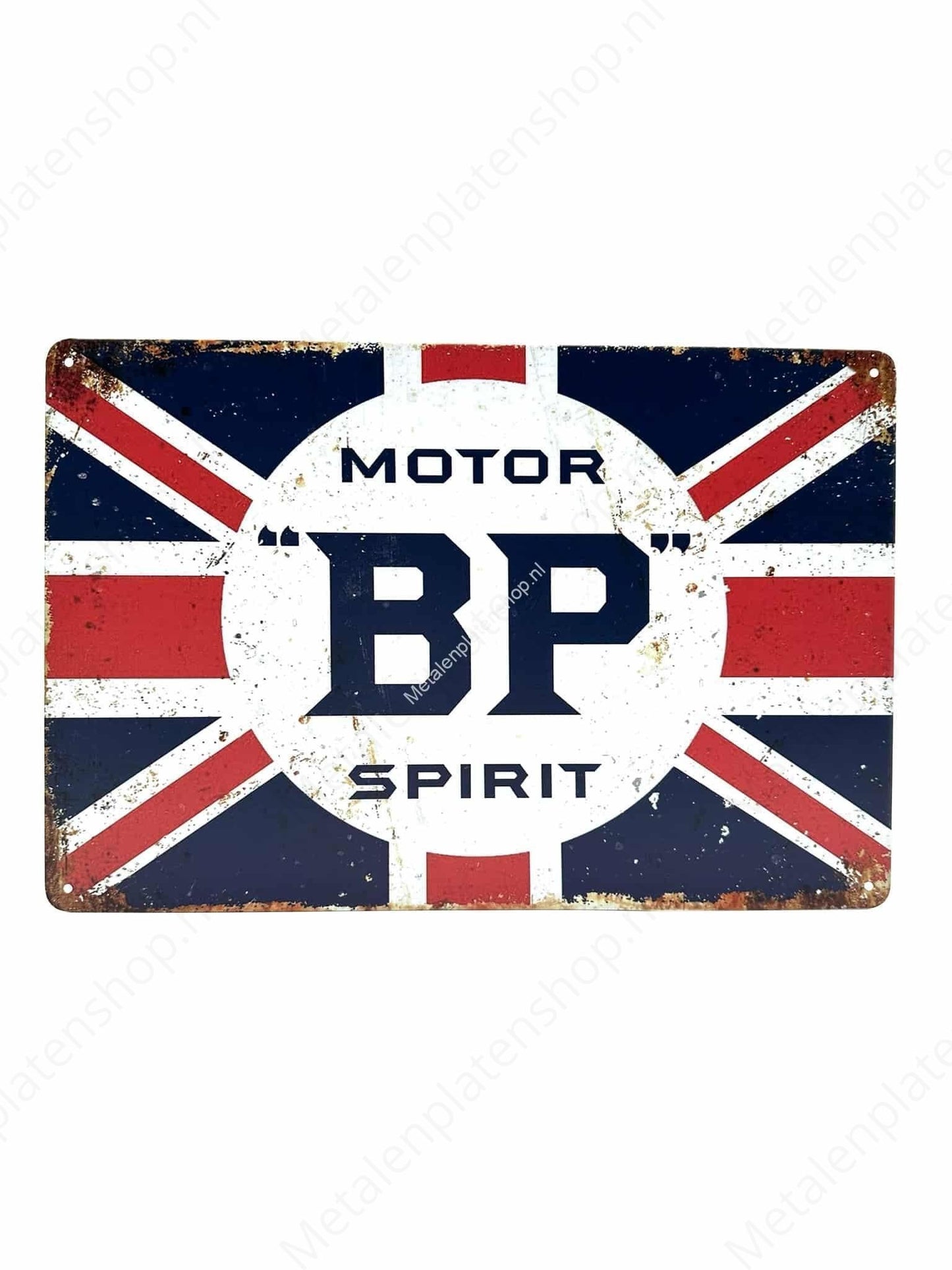 Motor - BP - Spirit - Metalen Wandbord