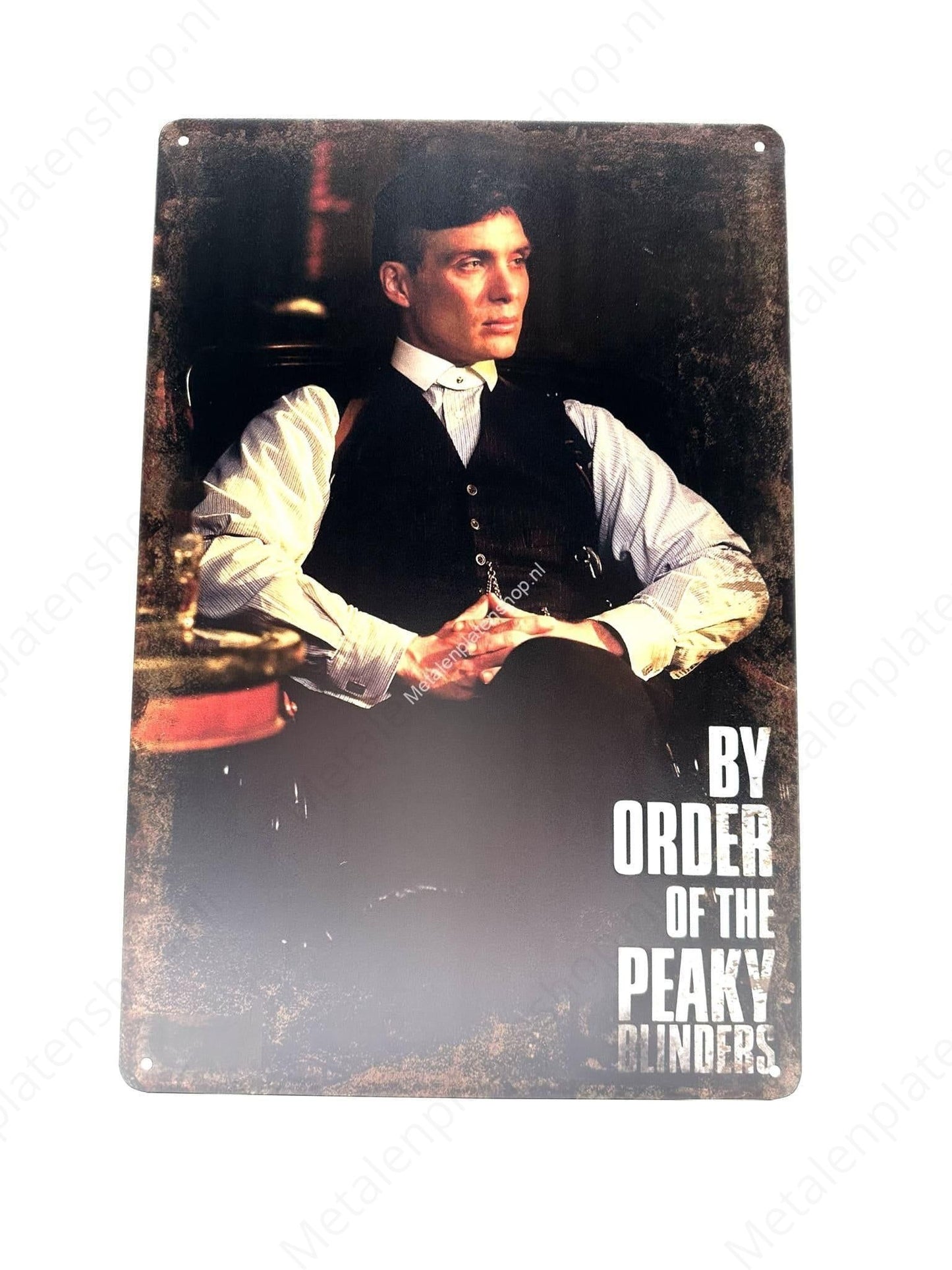 By Order of the Peaky Blinders - Tommy - Metal Wall Sign