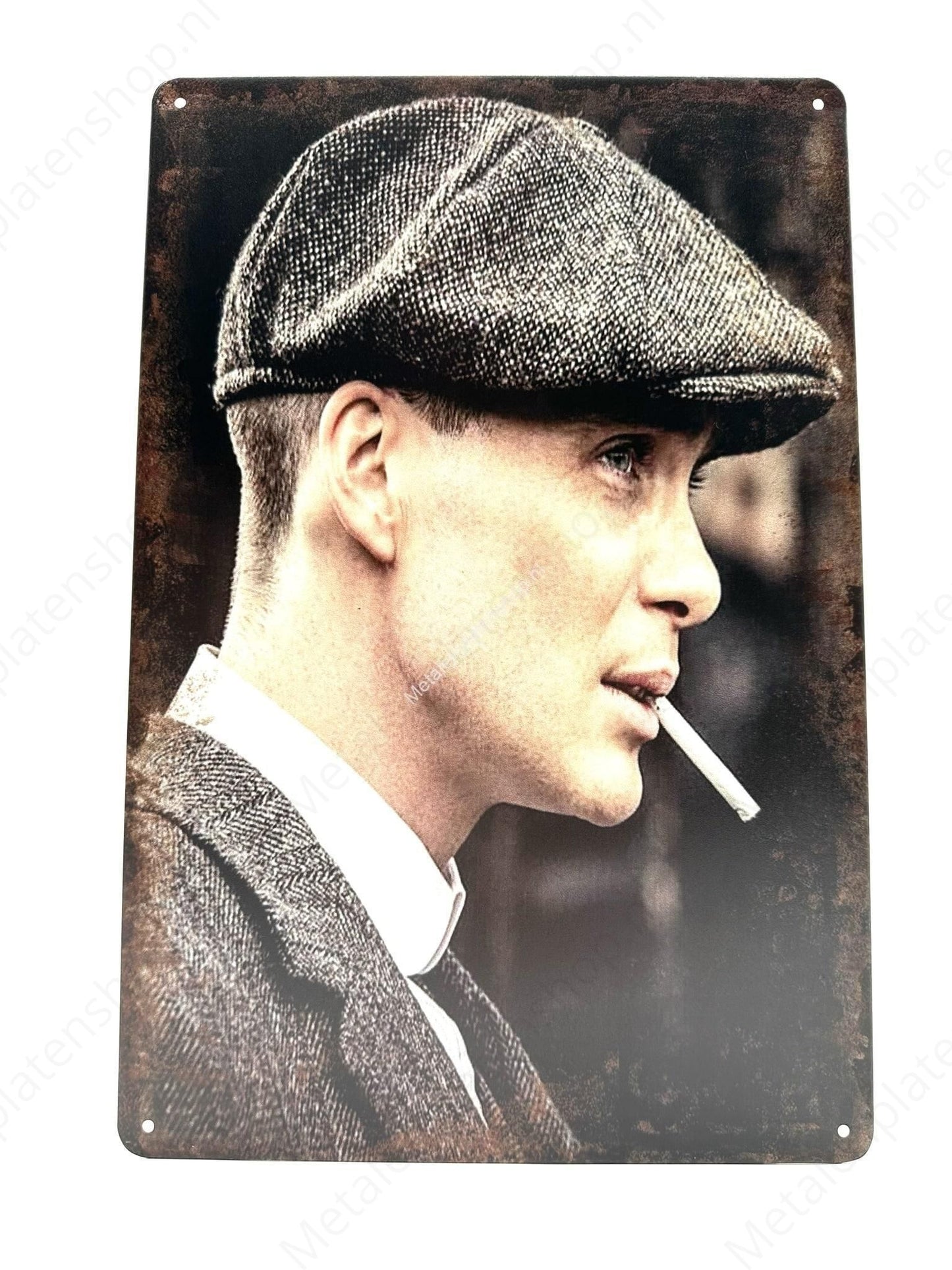 Peaky Blinders - Tommy Shelby #2 - Metalen Wandbord