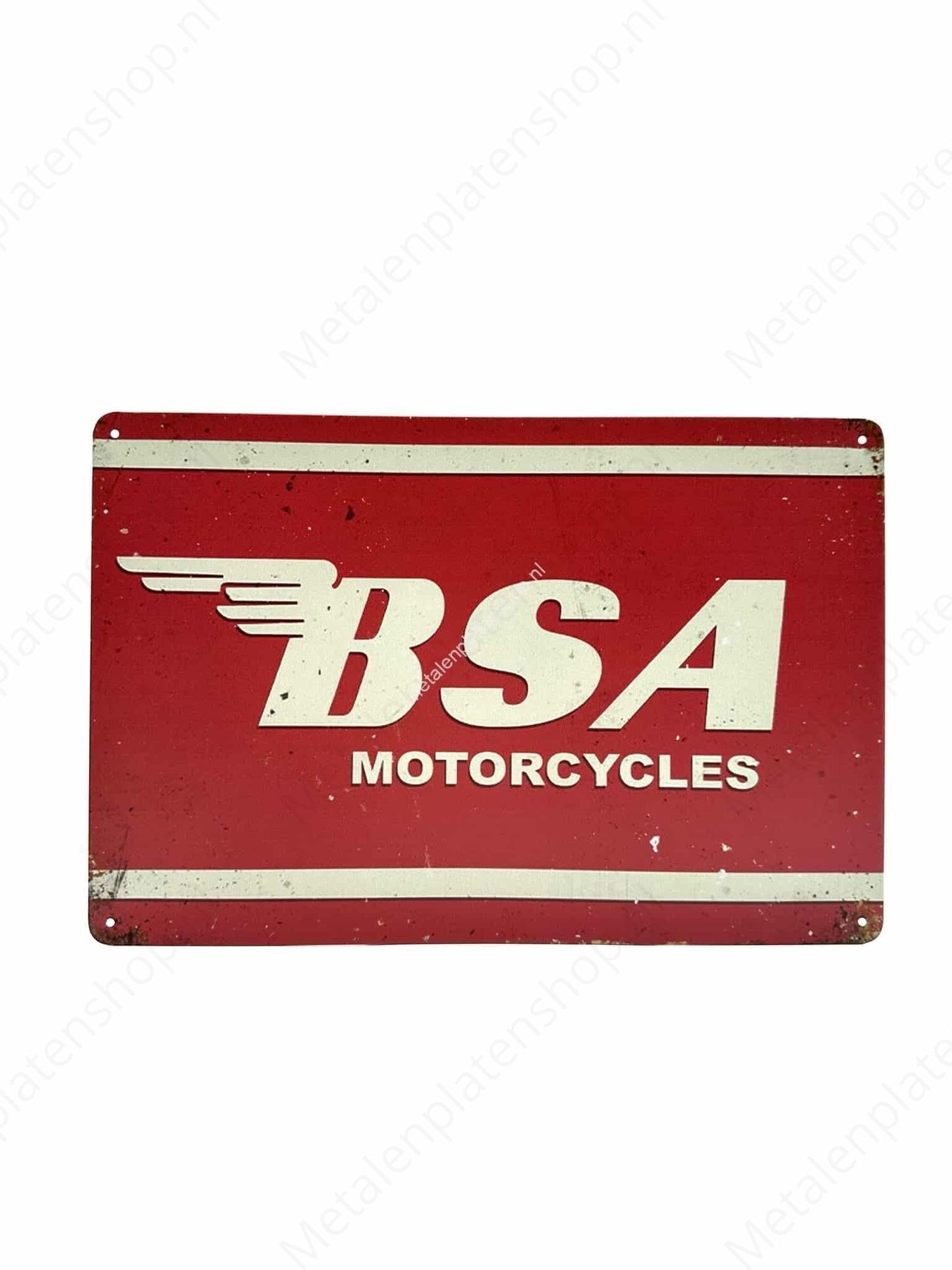 BSA - Motorcycles - Metal Wall Sign