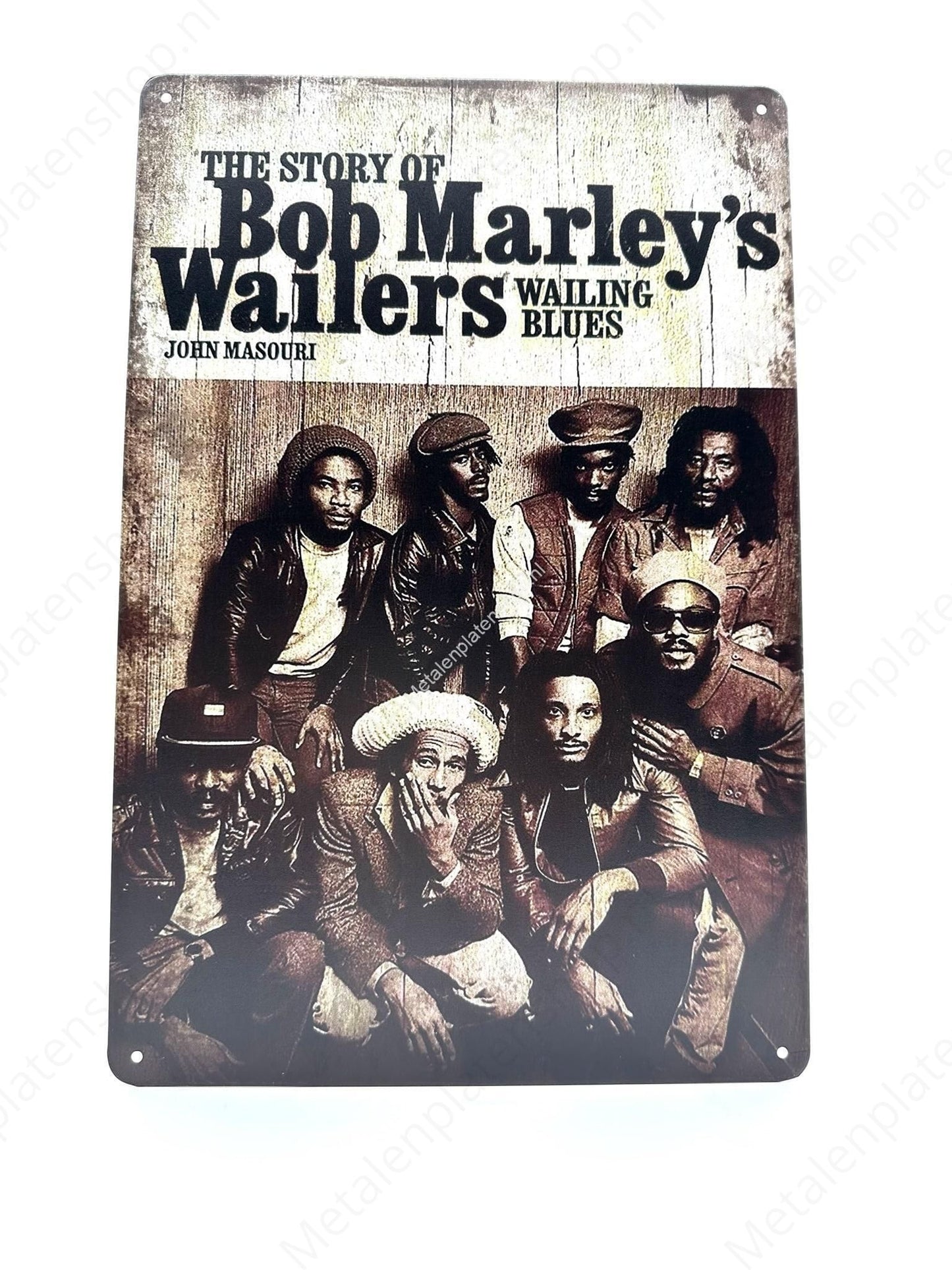 The Story of Bob Marley - Metal Wall Sign