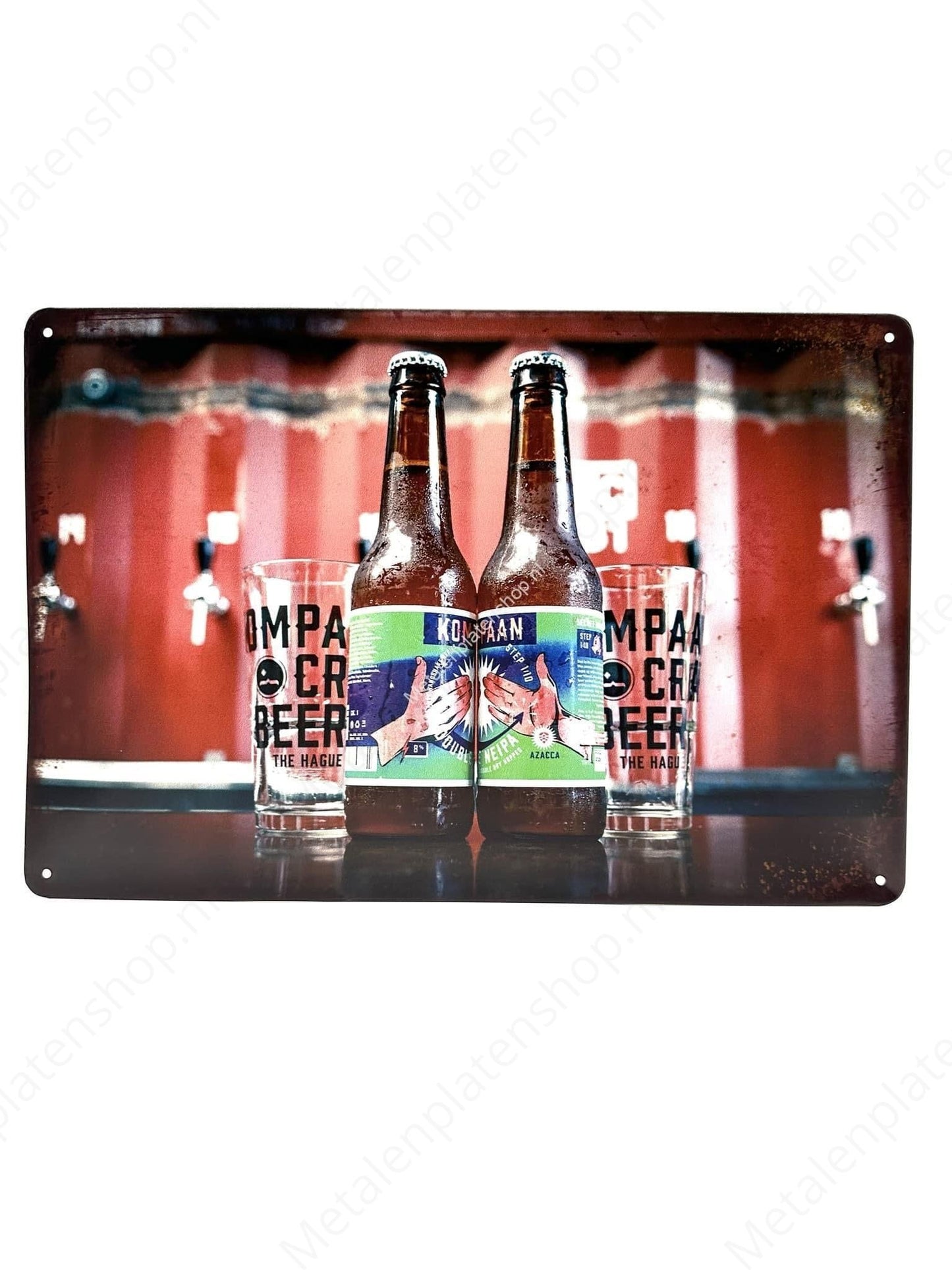 Compaan Beer - Metal Wall Sign
