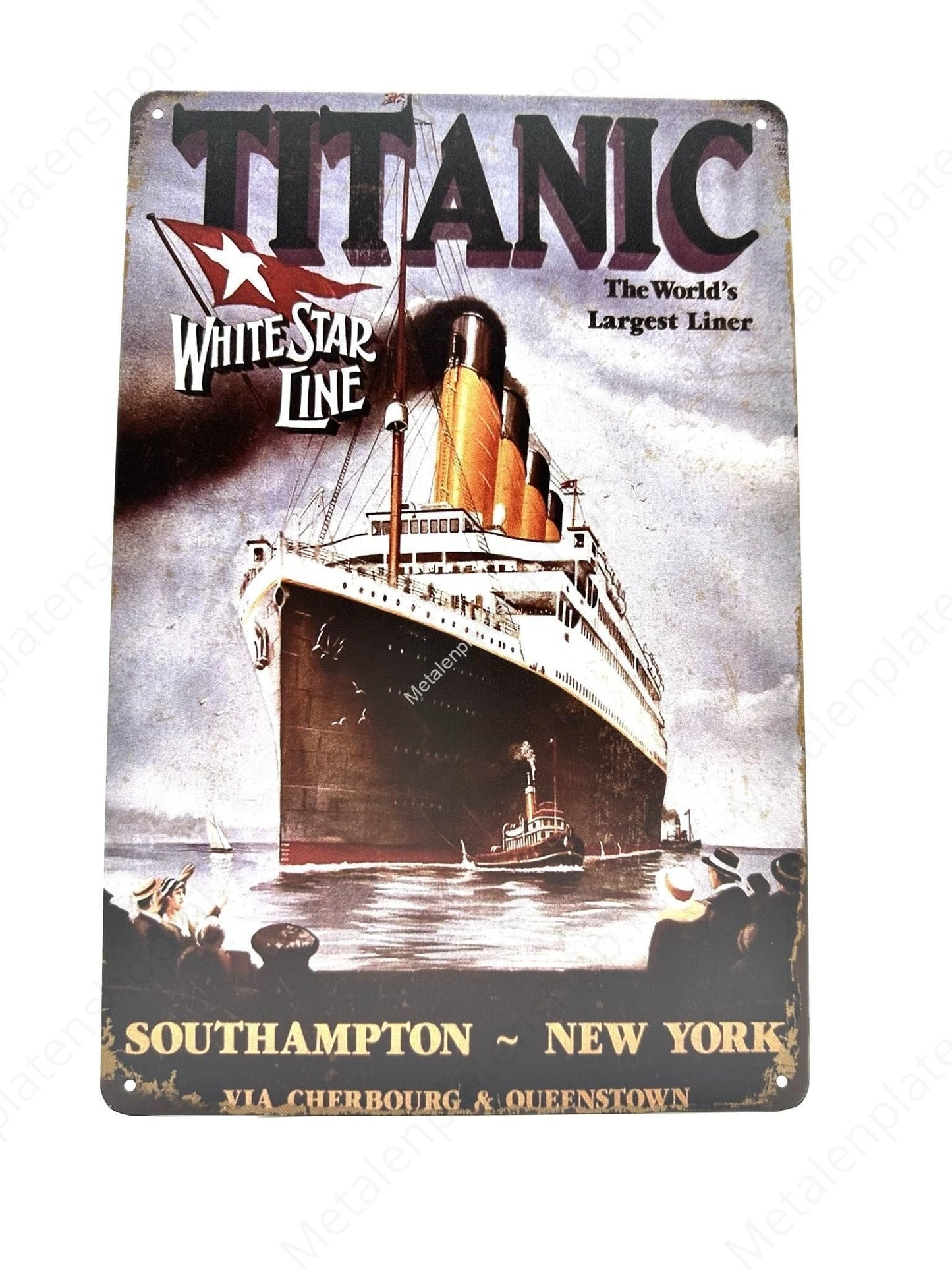Titanic - Metal Wall Sign