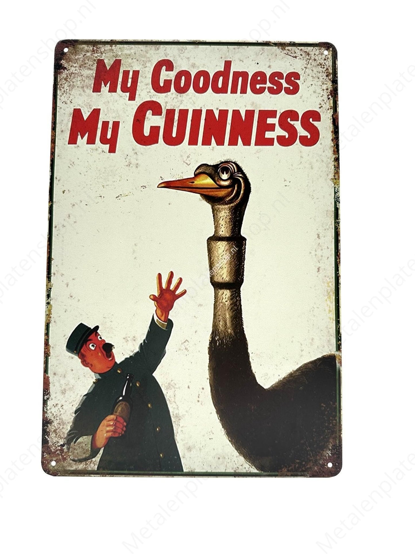 My Goodness My Guinness - Metal Wall Sign