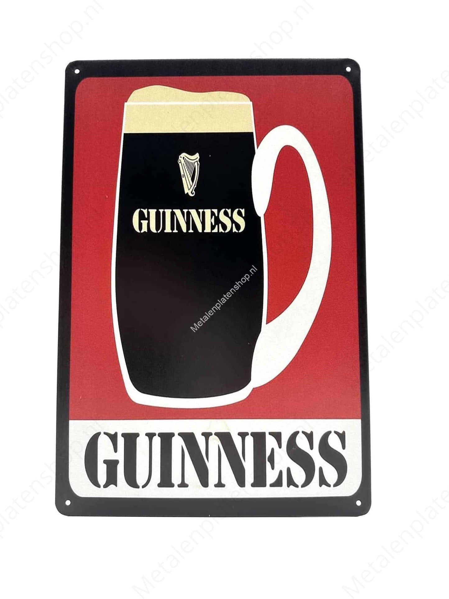Guinness - Metalen Wandbord