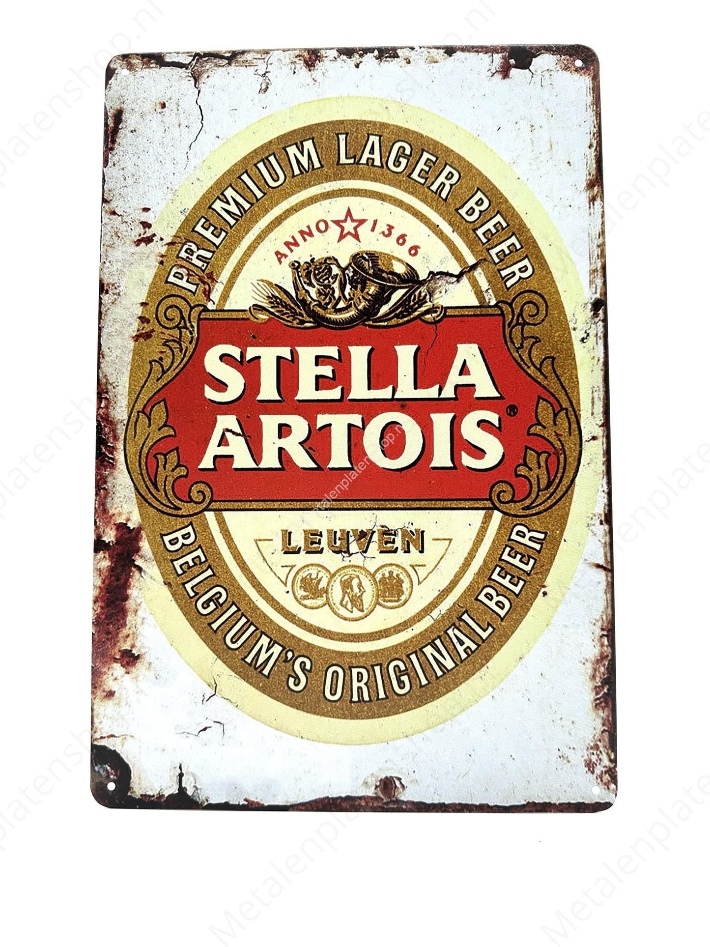 Stella Artois - Leuven - Metal Wall Sign