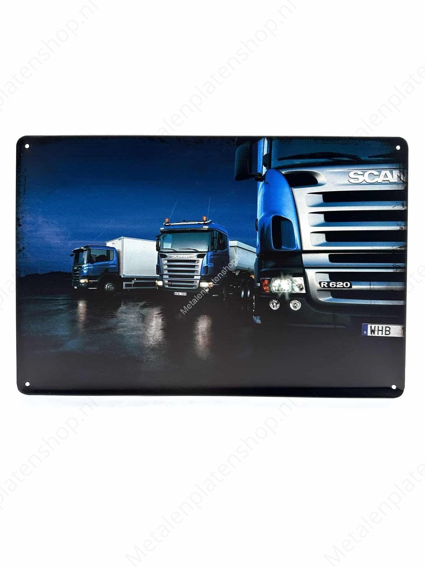 SCANIA - Vrachtwagen #1 - Metalen Wandbord