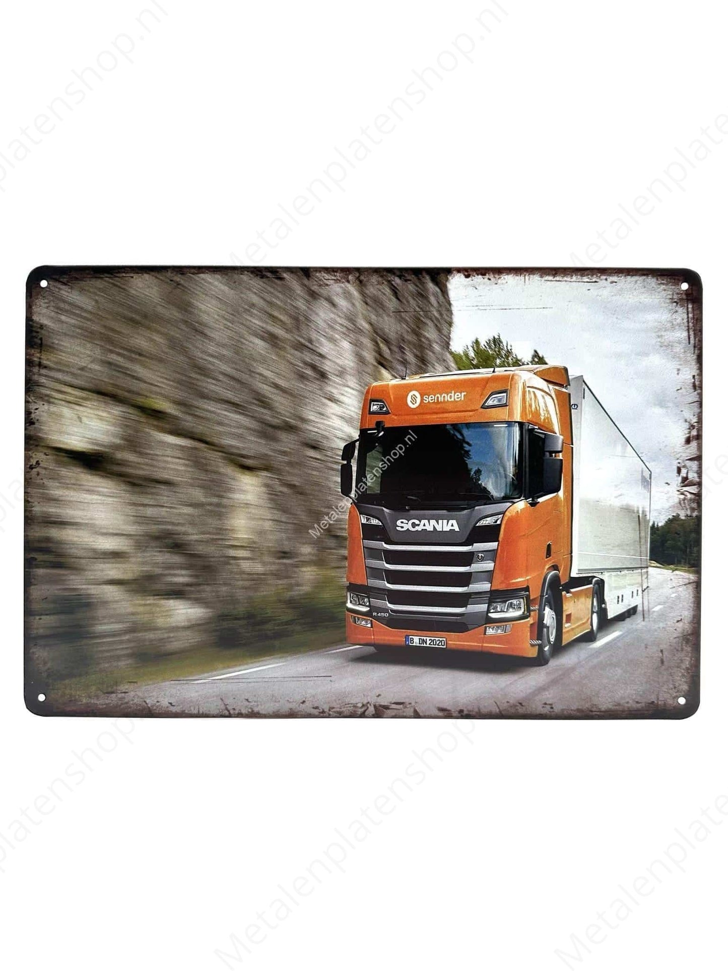 SCANIA - Truck #2 - Metal Wall Sign