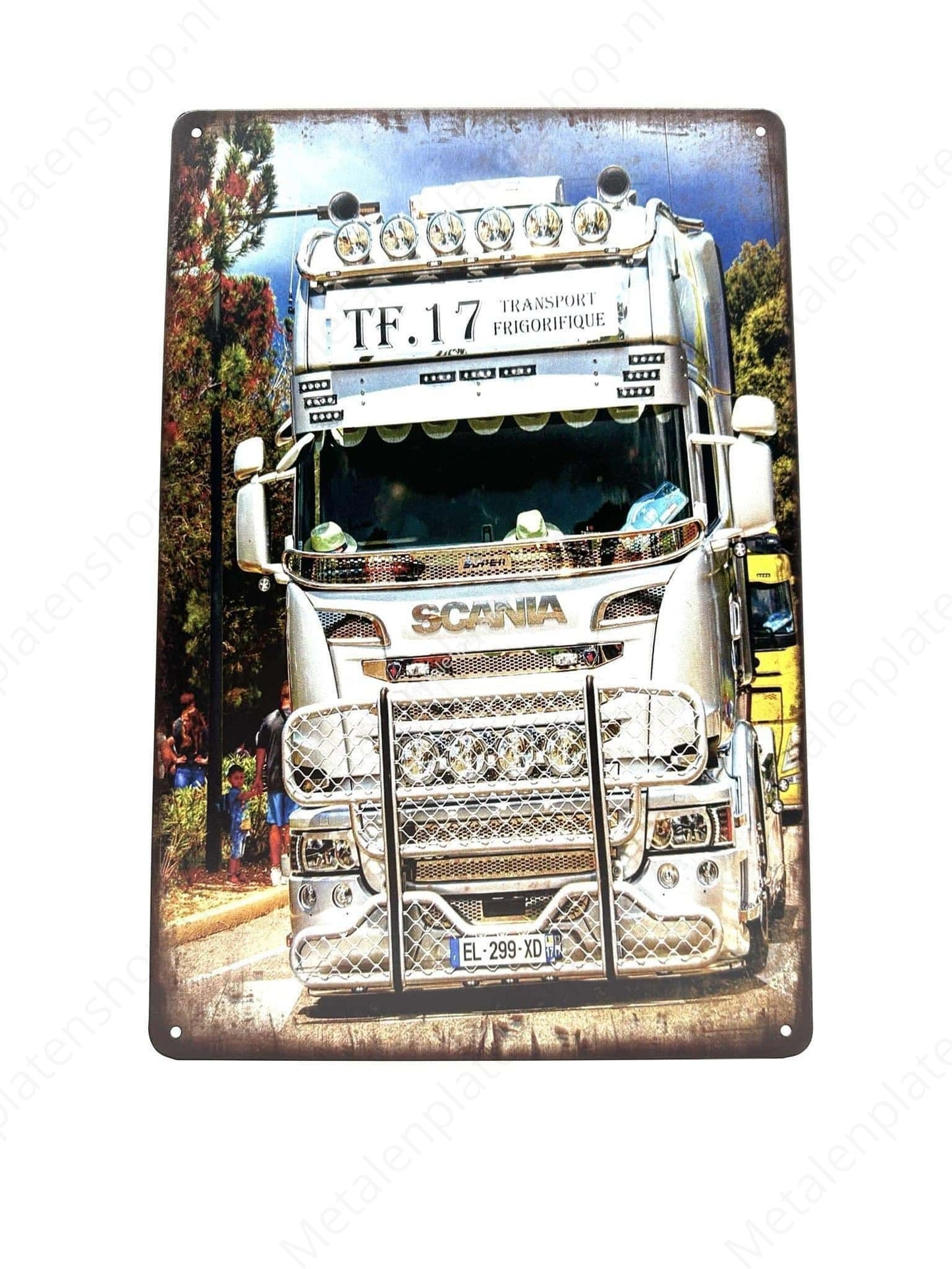SCANIA - Truck #4 - Metal Wall Sign