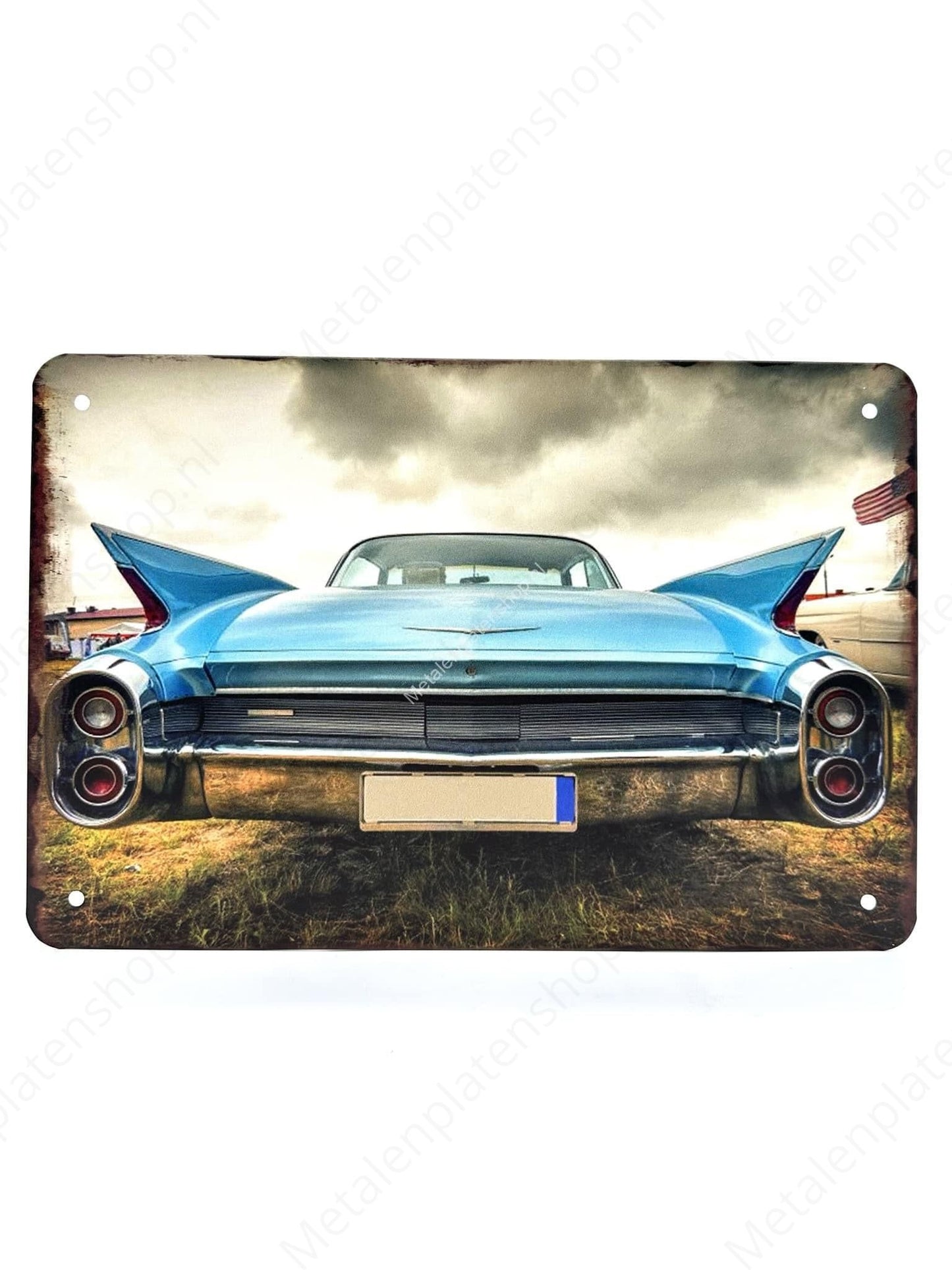 USA - Old Timer - Metalen Wandbord