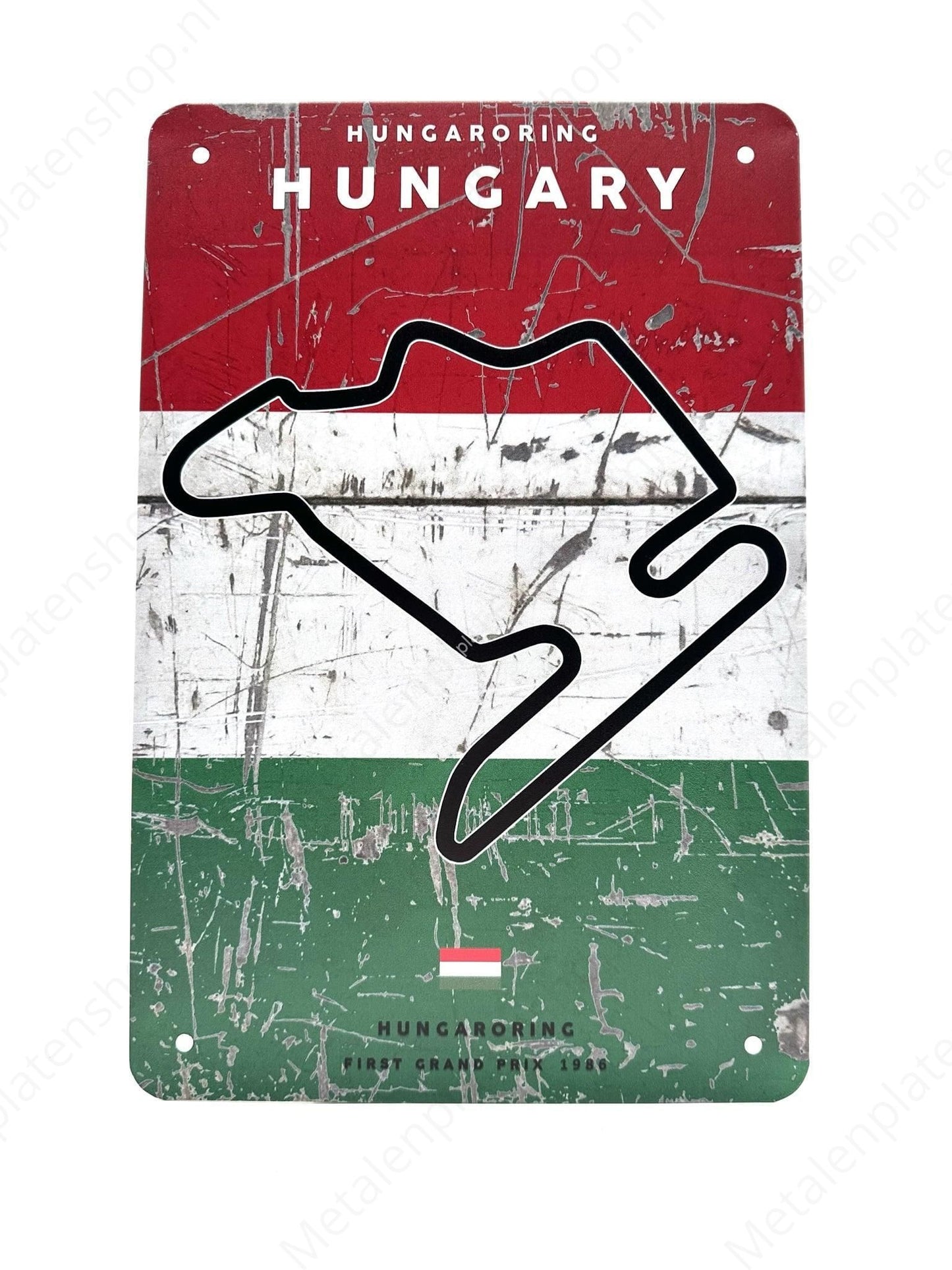 Hungaroring - Grand Prix - Hungary - Metal Wall Sign