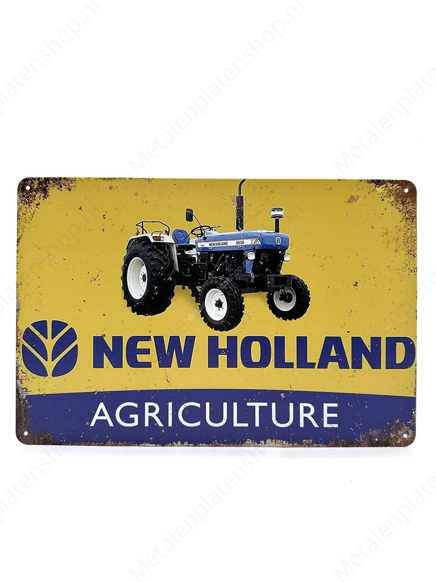 New Holland - Agriculture - Metal Wall Sign