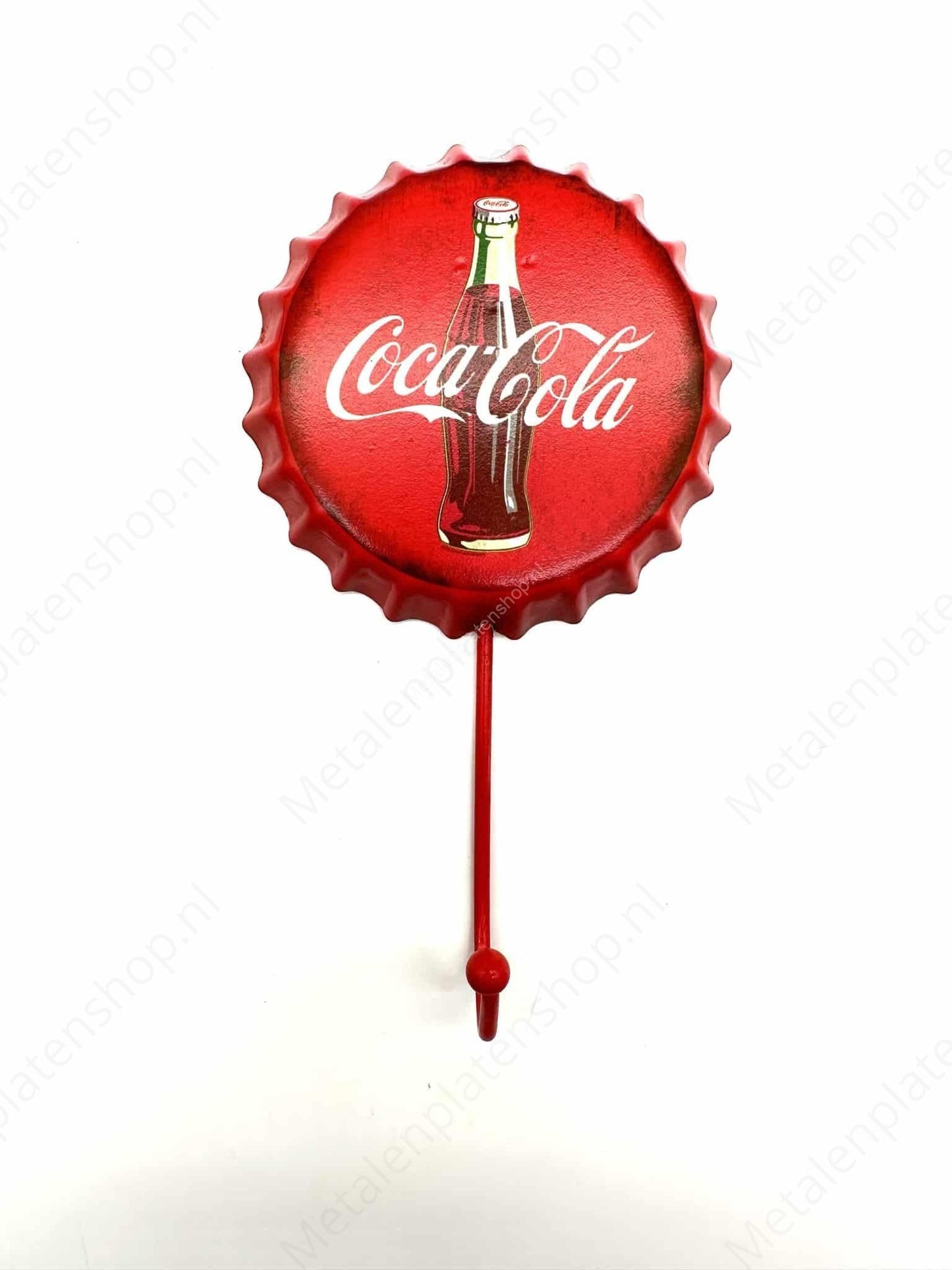 Coca Cola Cap - Coat Rack - Towel Hook - Metal Wall Sign