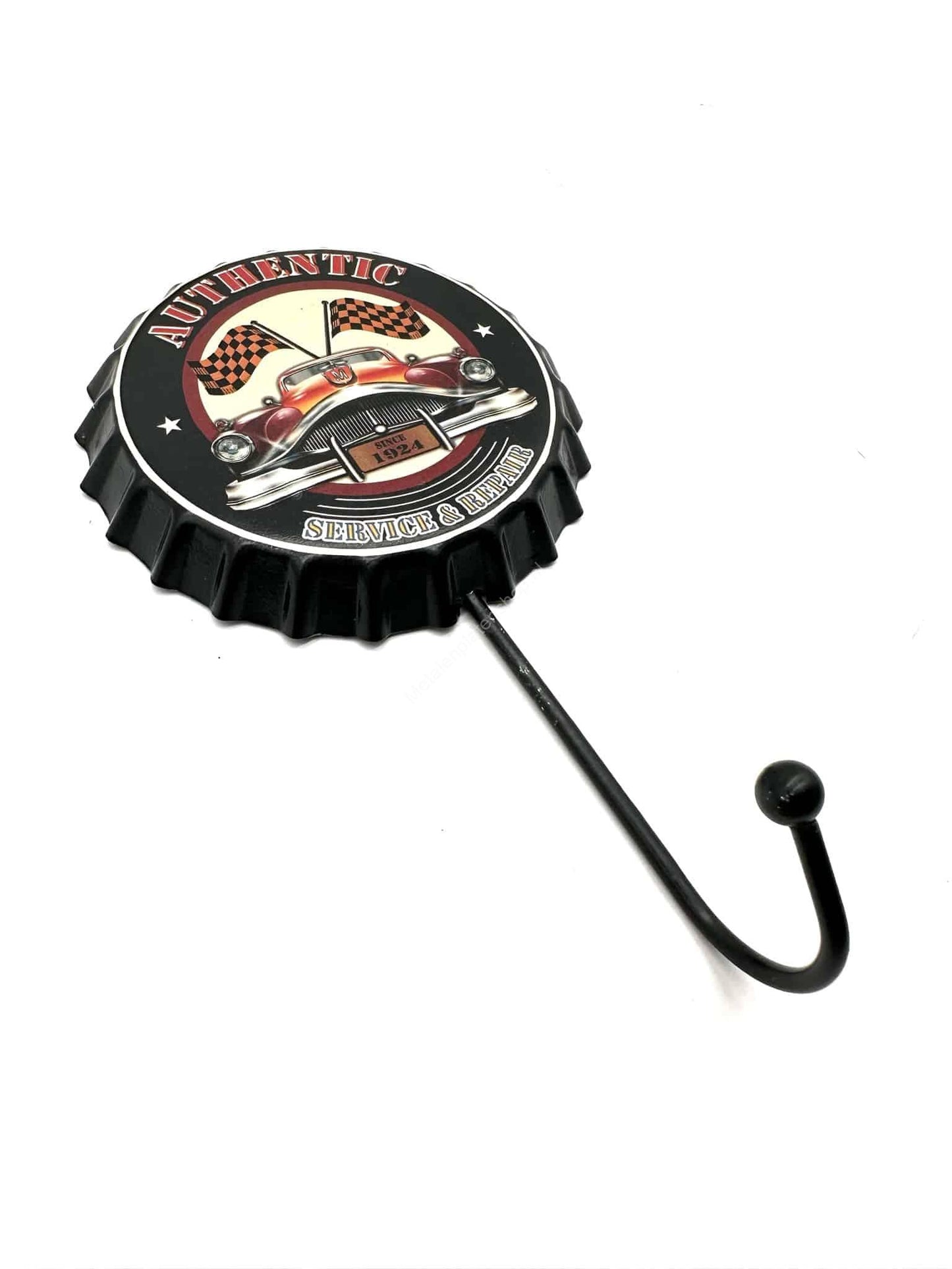 Authentic Service &amp; Repair Dop - Coat rack - Towel hook - Metal wall sign