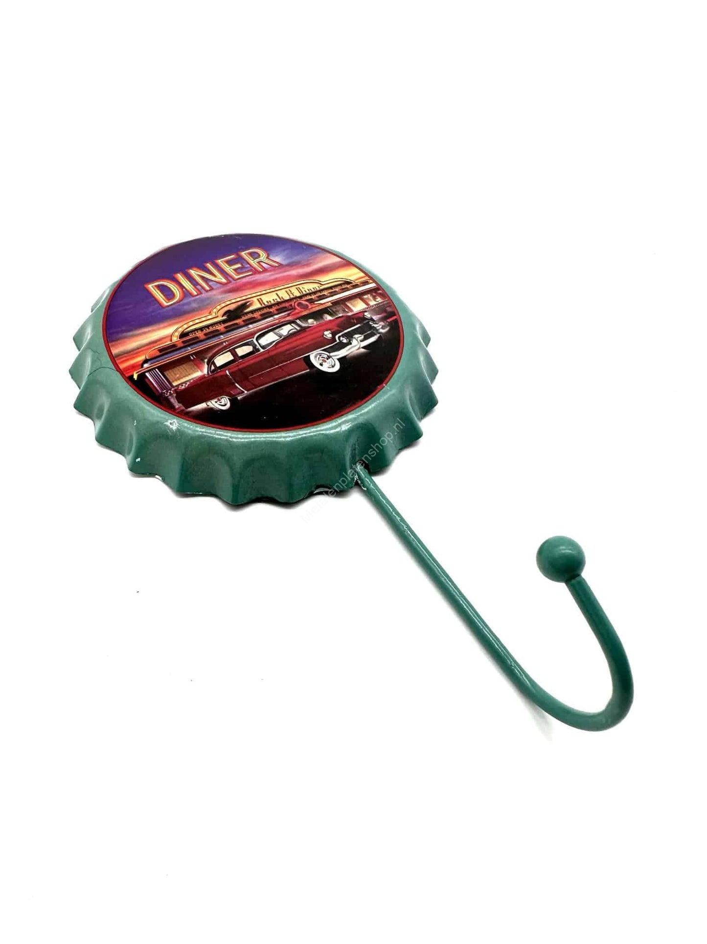 Diner Car Cap - Coat Rack - Towel Hook - Metal Wall Sign
