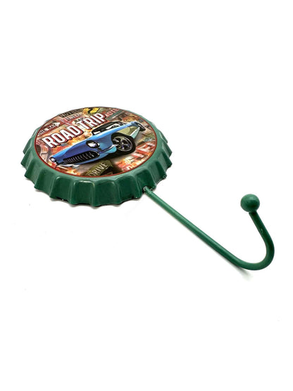 Road Trip Dop - Coat Rack - Towel Hook - Metal Wall Sign