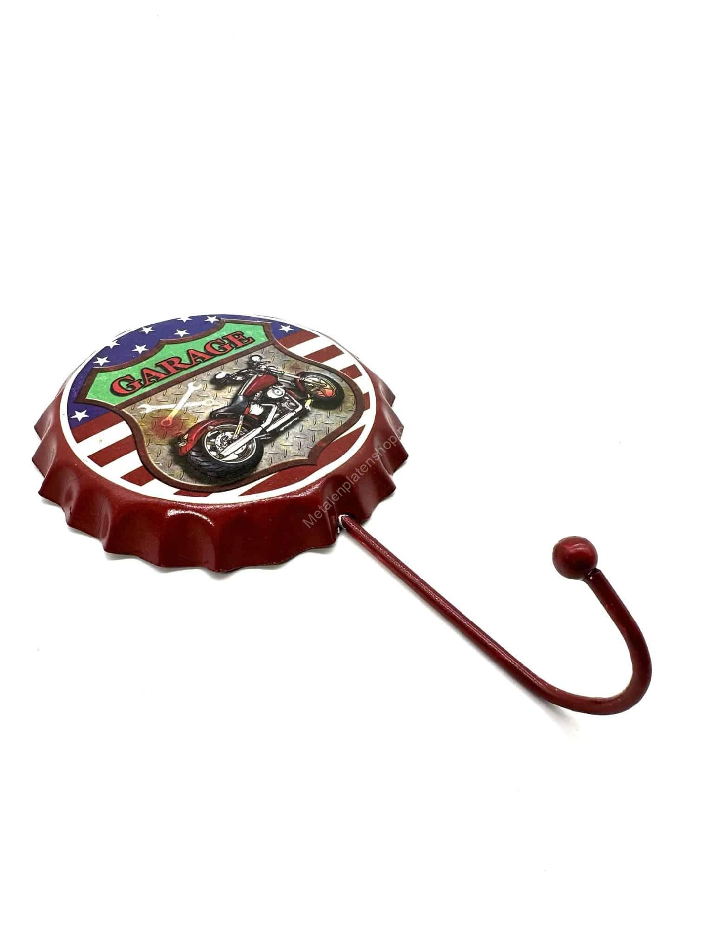 Garage Dop - Coat Rack - Towel Hook - Metal Wall Sign